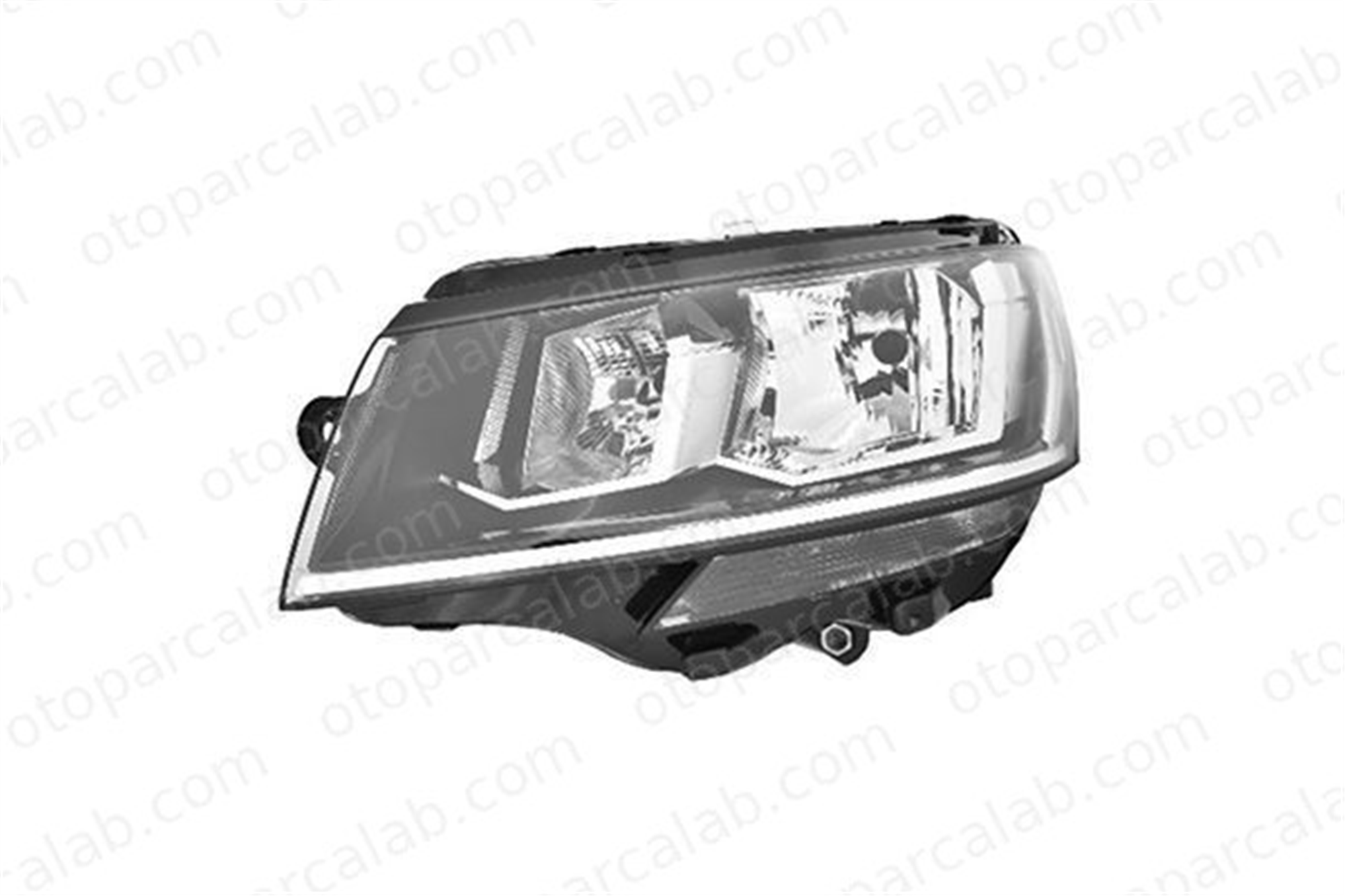 DEPO 441-11BXRMLDEM2 Far Sağ VW TRANSPORTER T6 / CARAVELLE T6 Minibüs/Otobüs TRANSPORTER T6 Panelvan/Van 7L1941006B 7L1941006A