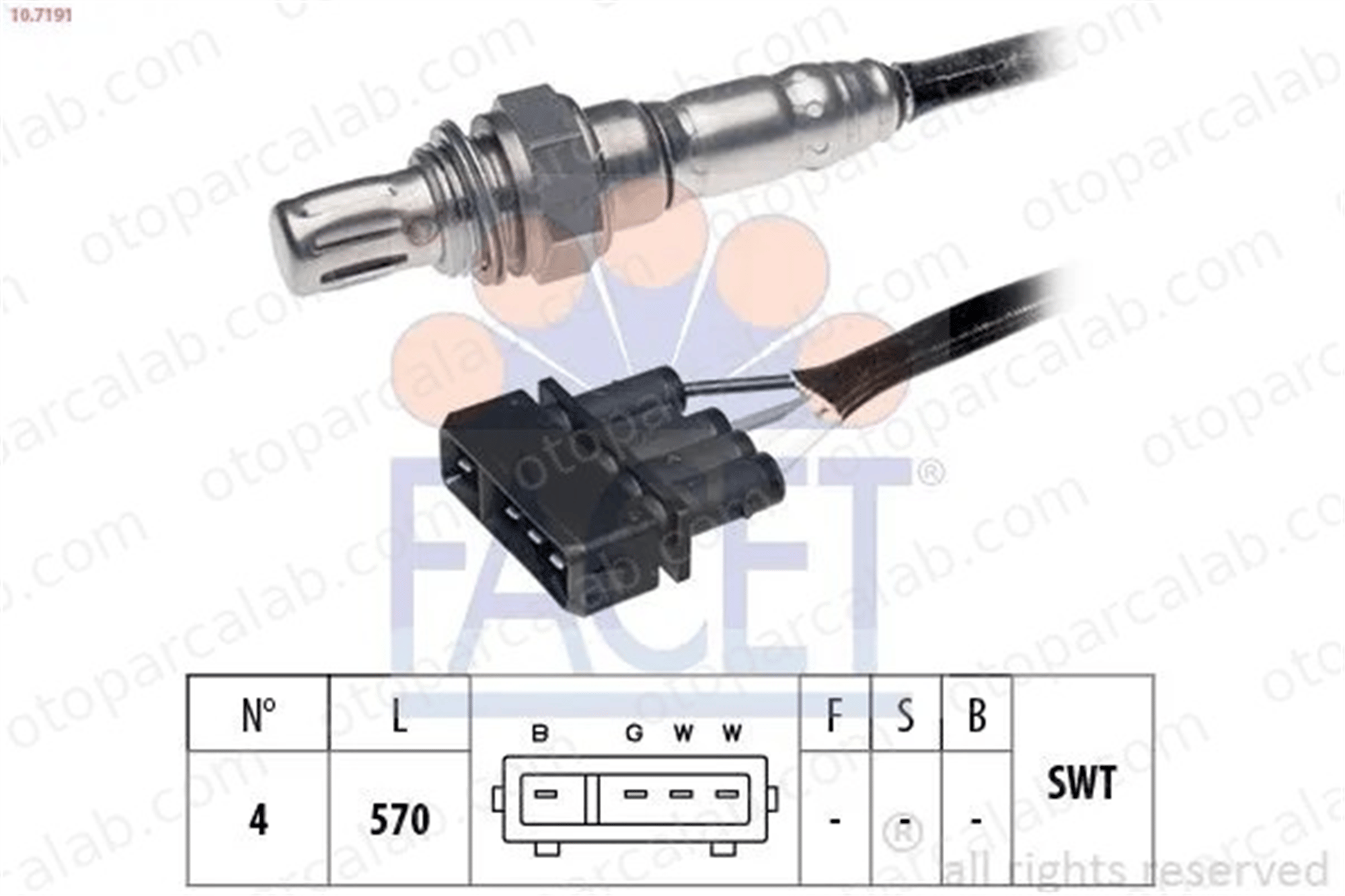 DODUCO 1573 Oksijen (Lambda) Sensörü SKODA FELICIA I FELICIA I Station wagon 6U0906265C 441041650426