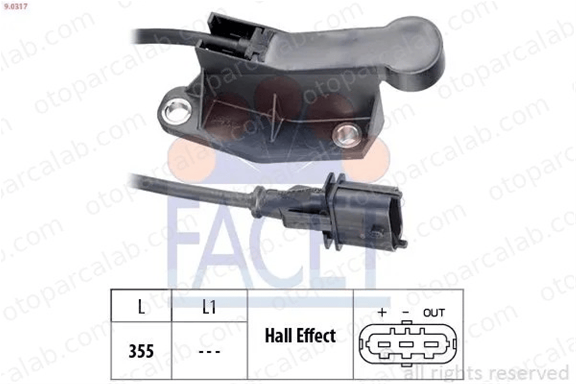 DODUCO 31210 Eksantrik Devir Sensörü OPEL ASTRA G Coupe ASTRA G Hatchback 1238425 90536064