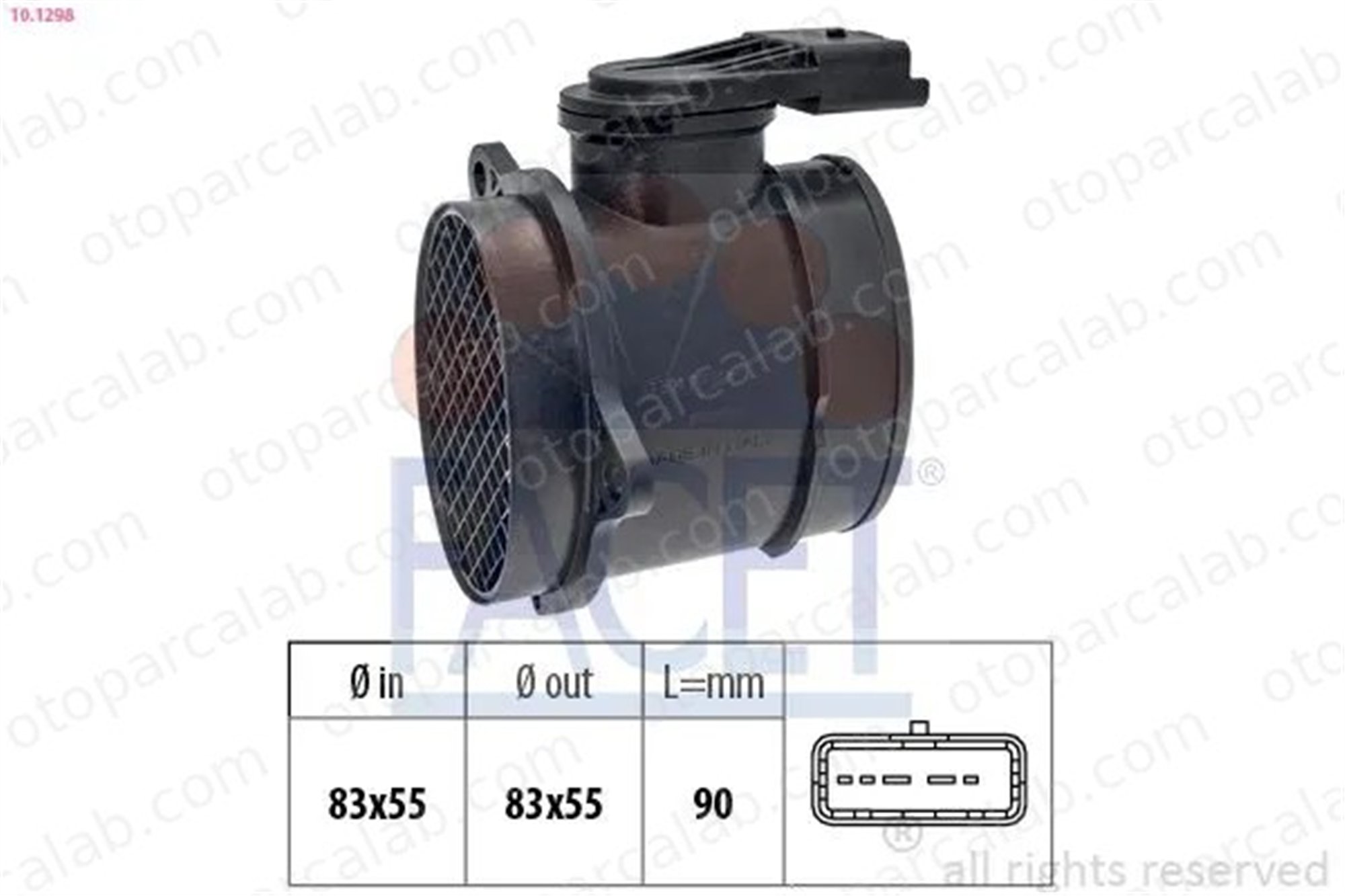 DODUCO 35114 Hava Debimetresi PEUGEOT PARTNER Kasa/büyük limuzin CITROËN BERLINGO Kasa/büyük limuzin 3M5A12B579BB 1610874680