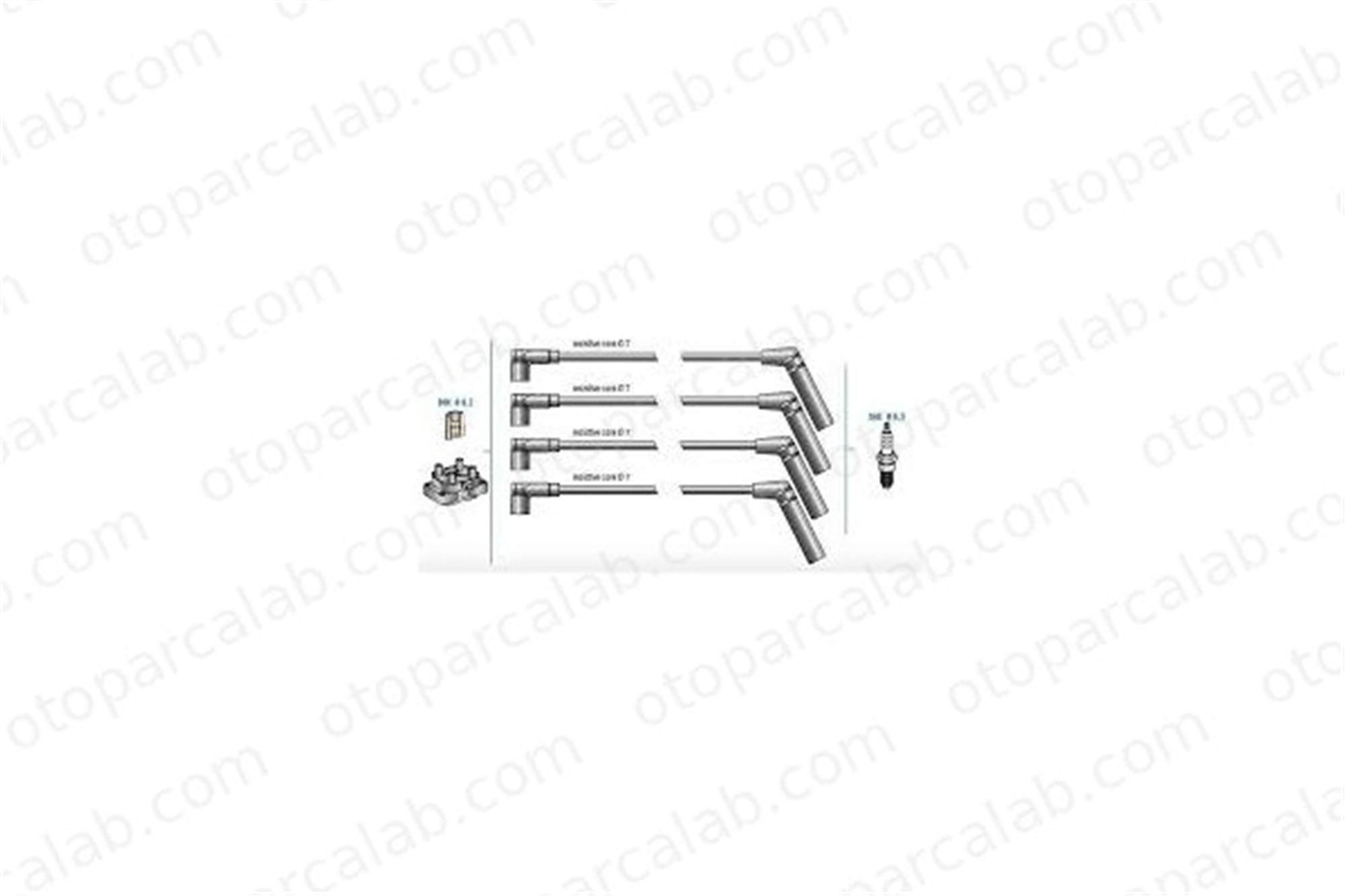 DODUCO 7679 Buji Kablosu HYUNDAI ACCENT I ACCENT II 2750122C00 134478