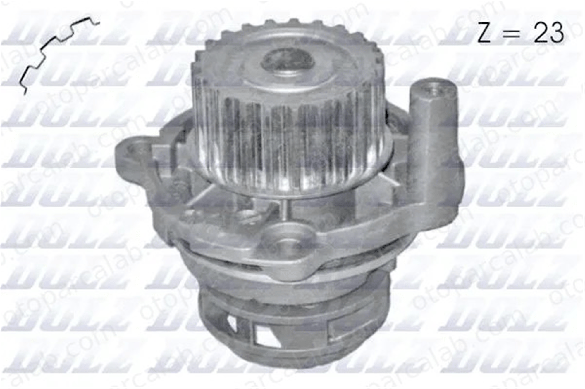 DOLZ A198 Devirdaim Su Pompası SEAT LEON AUDI A3 6B121011A 06B121011A