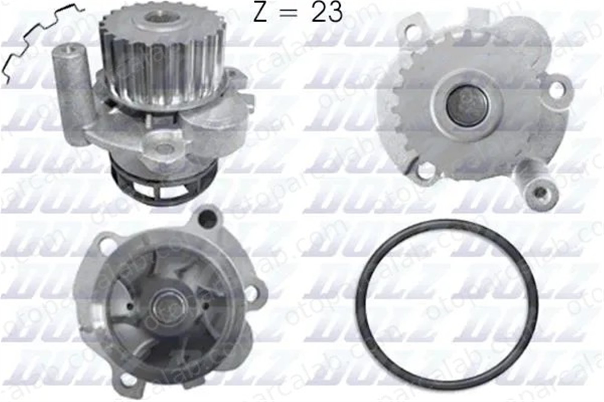 DOLZ A212 Devirdaim Su Pompası AUDI A4 B7 A4 B7 Avant 6F121011 6F121011V