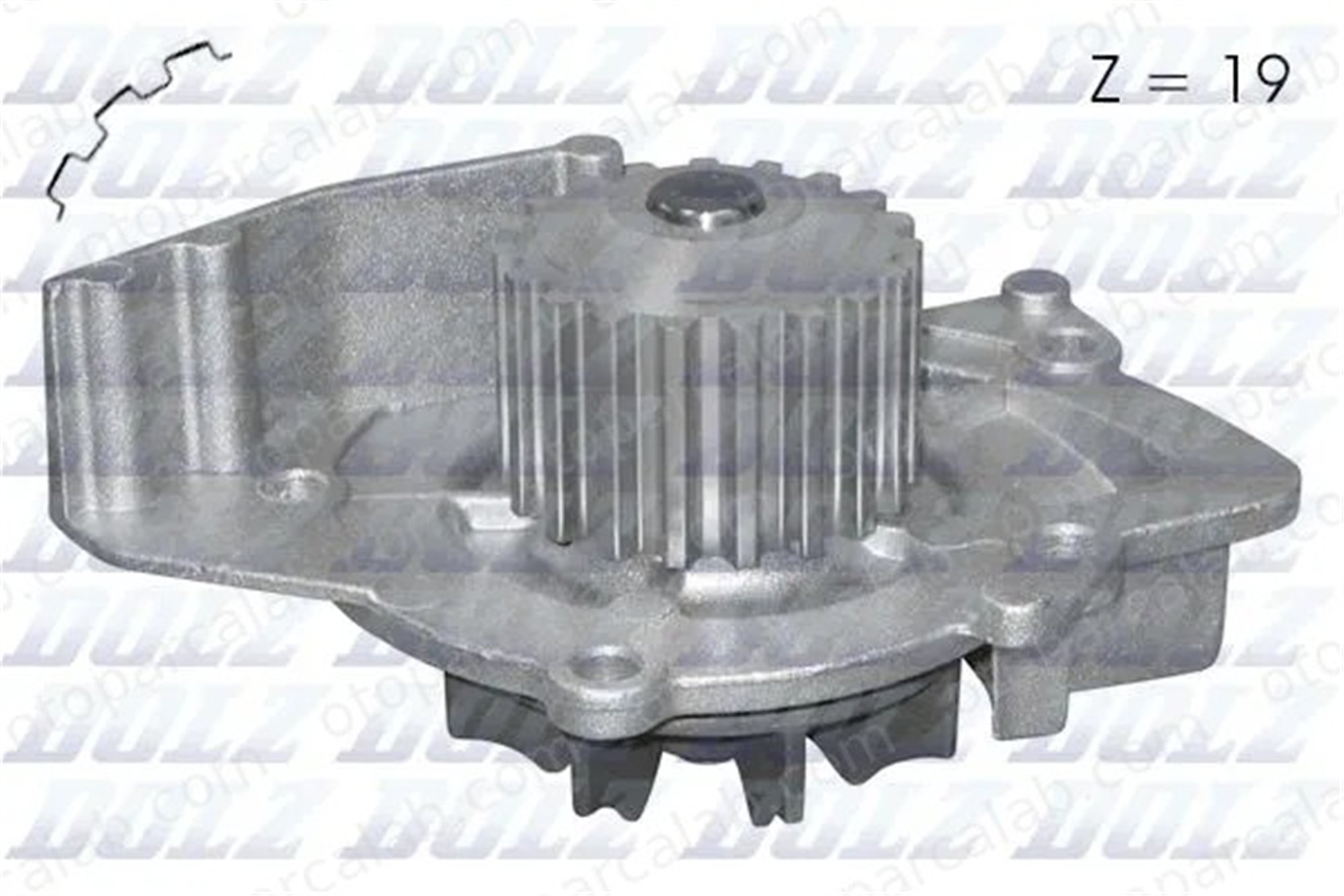 DOLZ C127 Devirdaim Su Pompası FORD MONDEO IV MONDEO IV Turnier 3M5Q8591EA 1609402180