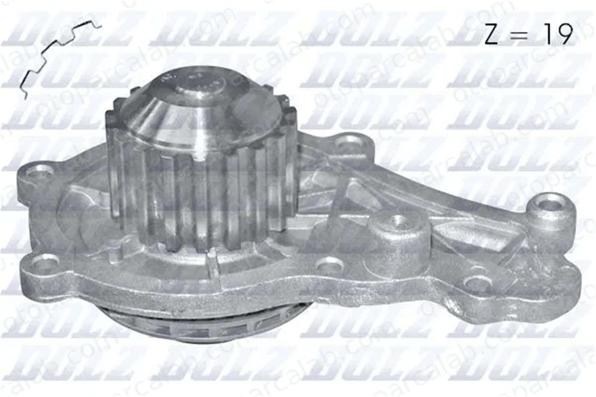 DOLZ C129 Devirdaim Su Pompası PEUGEOT PARTNER Kasa/büyük limuzin FORD FOCUS II Turnier 3M5Q8591CA 1609417680