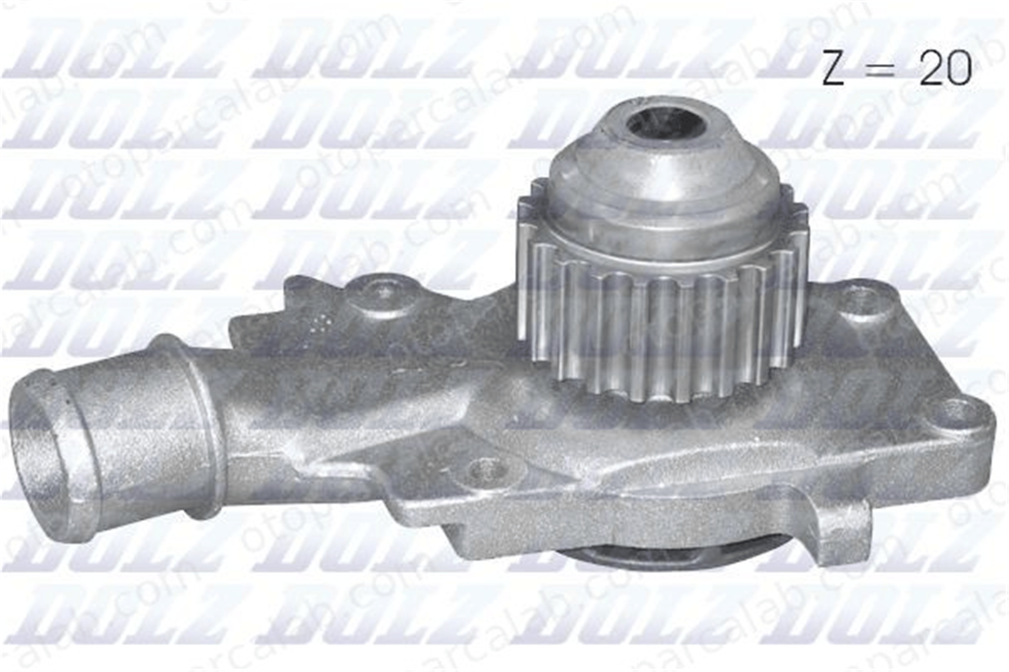 DOLZ F127 Devirdaim Su Pompası FORD ESCORT IV FIESTA II 88SX8591A2B 1233205