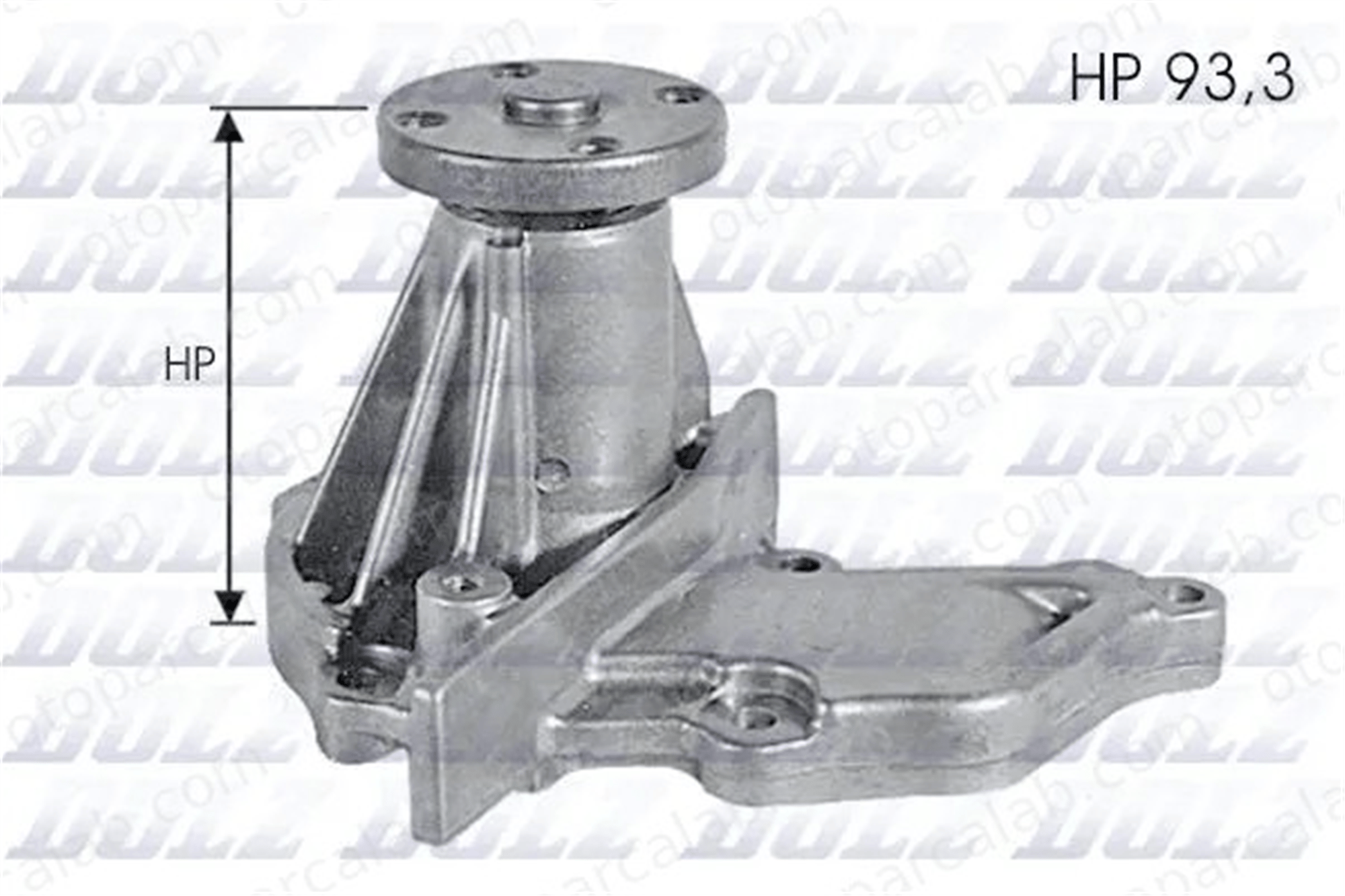 DOLZ F133 Devirdaim Su Pompası FORD FIESTA V PUMA MEYS6G8591A1D 1566239