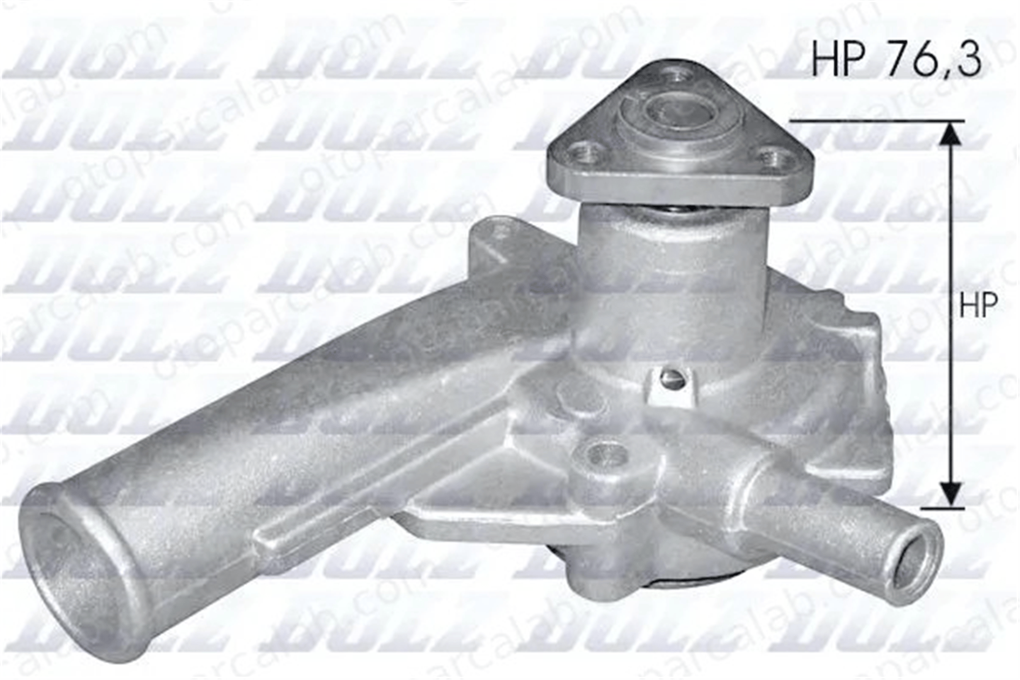 DOLZ F147 Devirdaim Su Pompası FORD FIESTA III ESCORT V 92BX8591AA 6683522