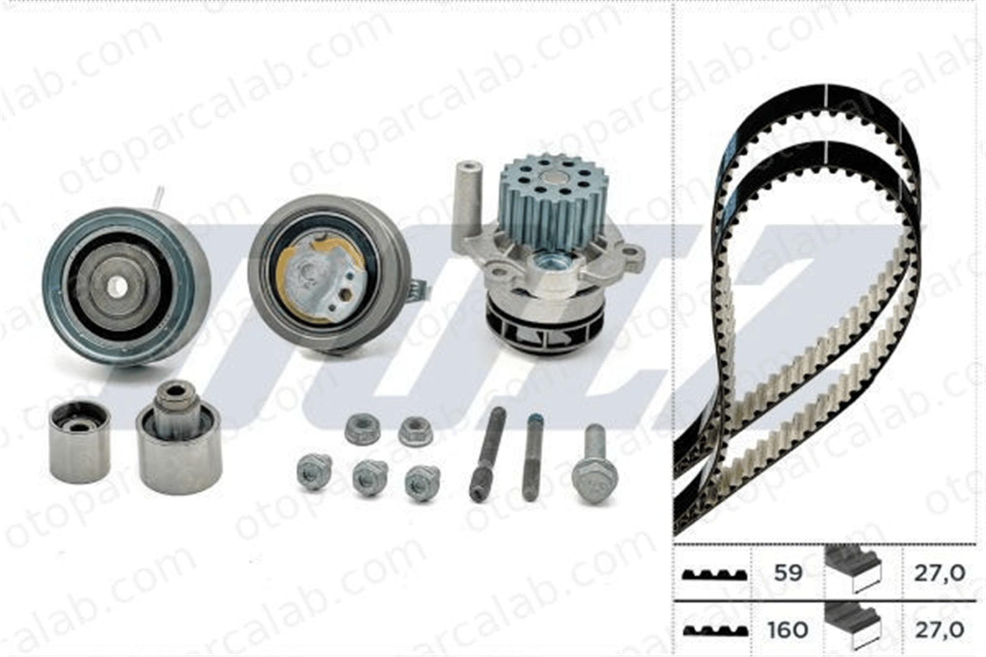DOLZ KD248 Triger Zincir Seti VW CADDY III Kasa/büyük limuzin AMAROK 03L121011C