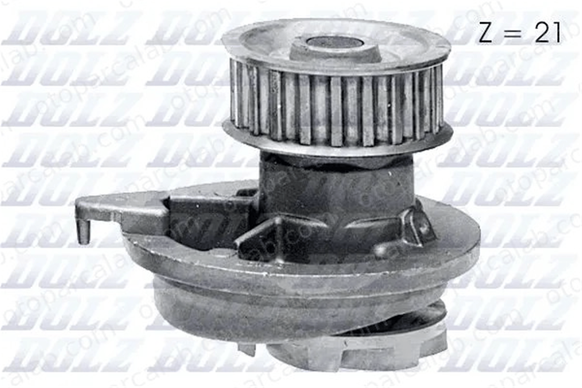 DOLZ O107 Devirdaim Su Pompası OPEL ASCONA C OMEGA A 1334012 1334015
