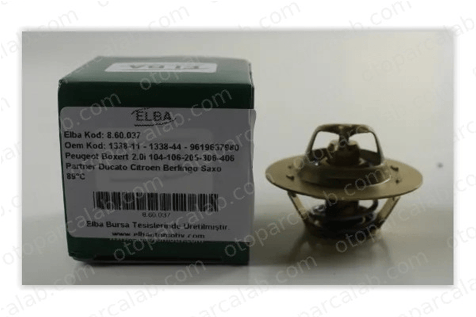 ELBA 860037 Termostat 88 °C CITROËN AX PEUGEOT 205 II 133844 133727