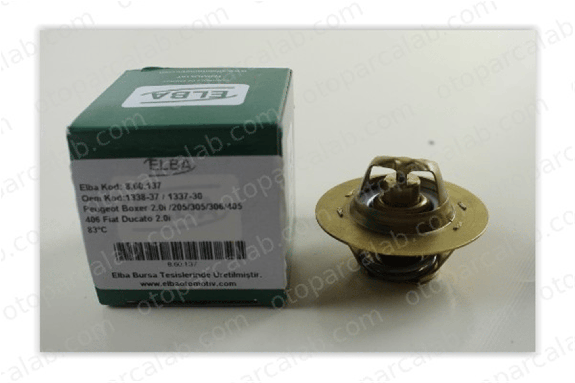 ELBA 860137 Termostat 83 °C CITROËN BX BX Break 133730 133837