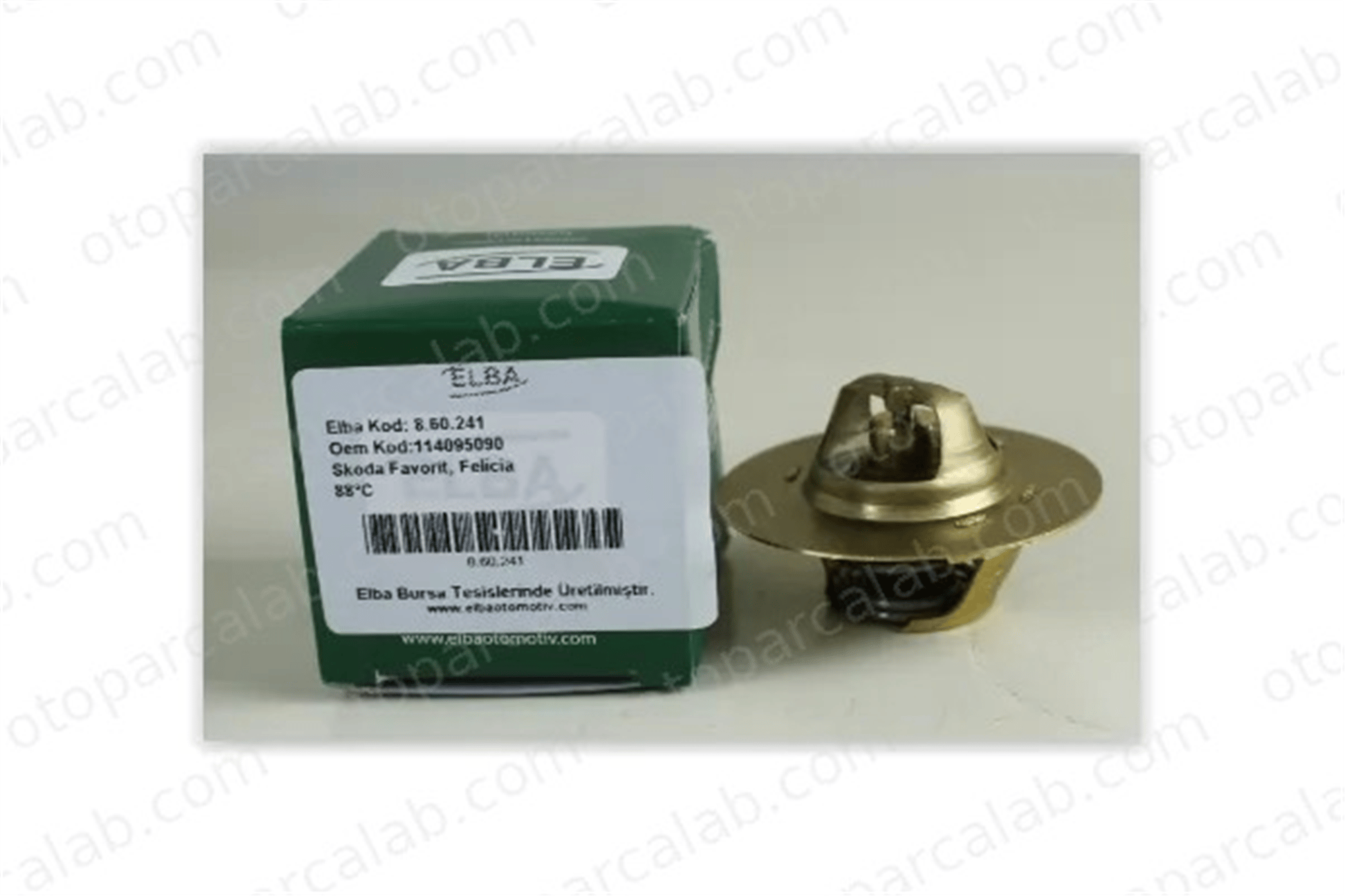 ELBA 860241 Termostat 88 °C SKODA FAVORIT FAVORIT Forman 114095090
