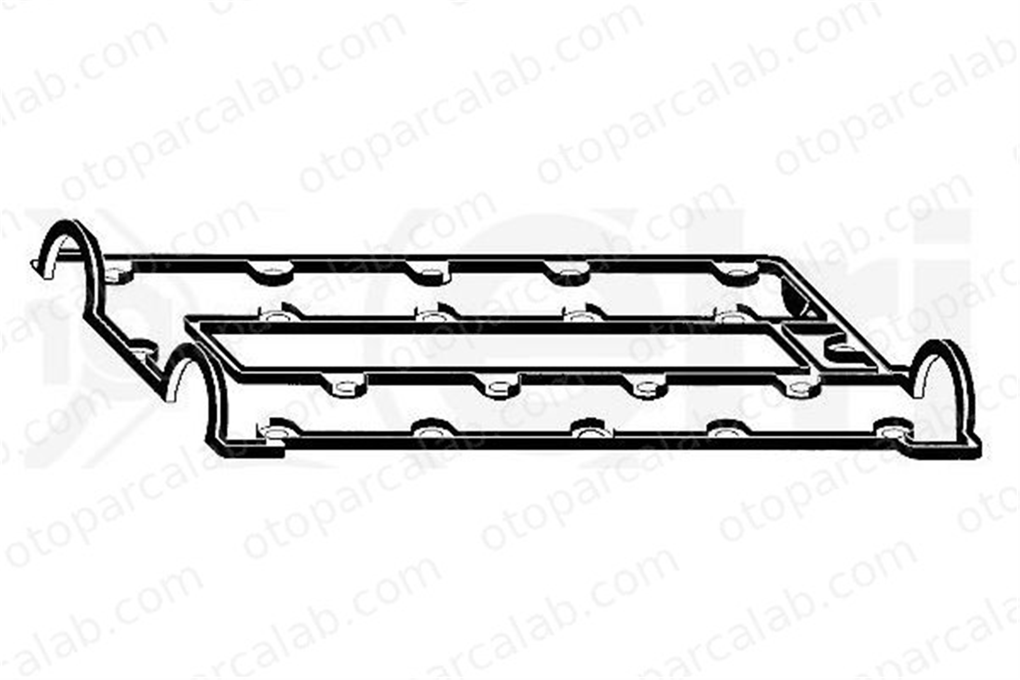 ELRING 763.853 Üst Kapak Contası (Külbütör) CATERHAM SEVEN OPEL KADETT E Hatchback 607643 607630