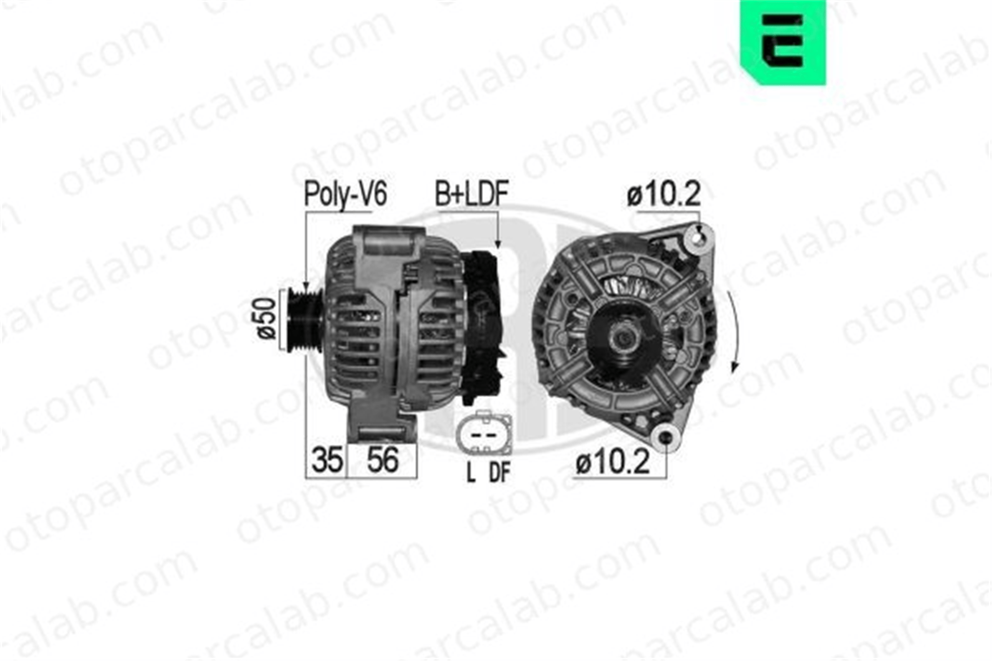 ERA 209214A Alternatör MERCEDES-BENZ M-SERISI CHRYSLER CROSSFIRE 5097755AA 05097 755AA