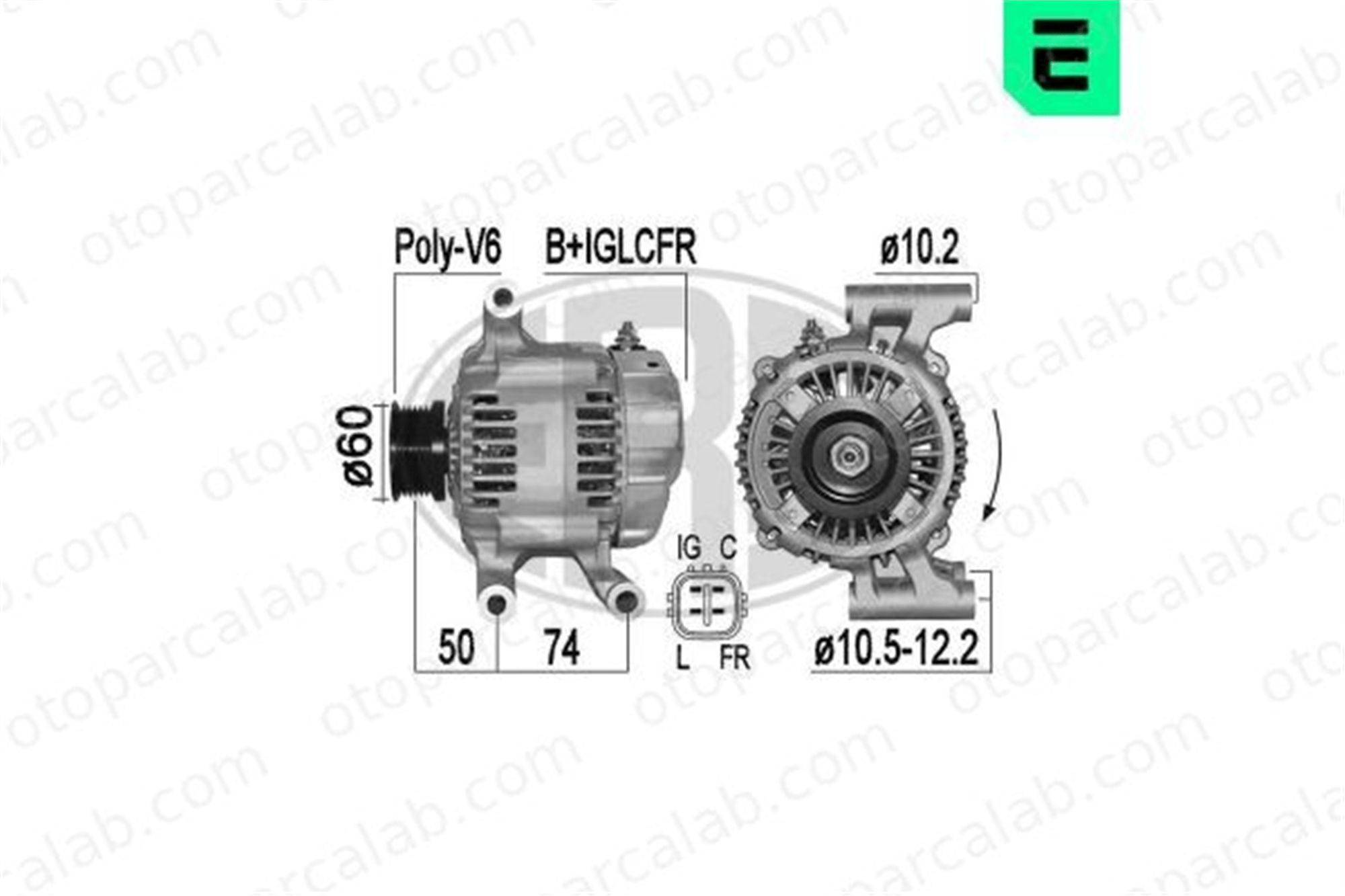 ERA 209532A Alternatör JAGUAR S-TYPE II XJ XR842452 2R8310300BA