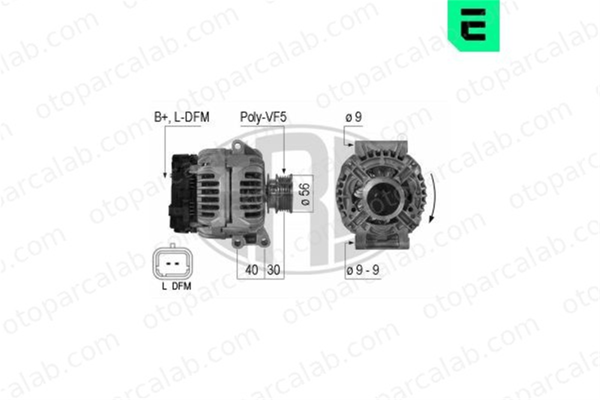 ERA 210001A Alternatör RENAULT SCÉNIC I MPV MEGANE I Classic 7701713149 7700427932