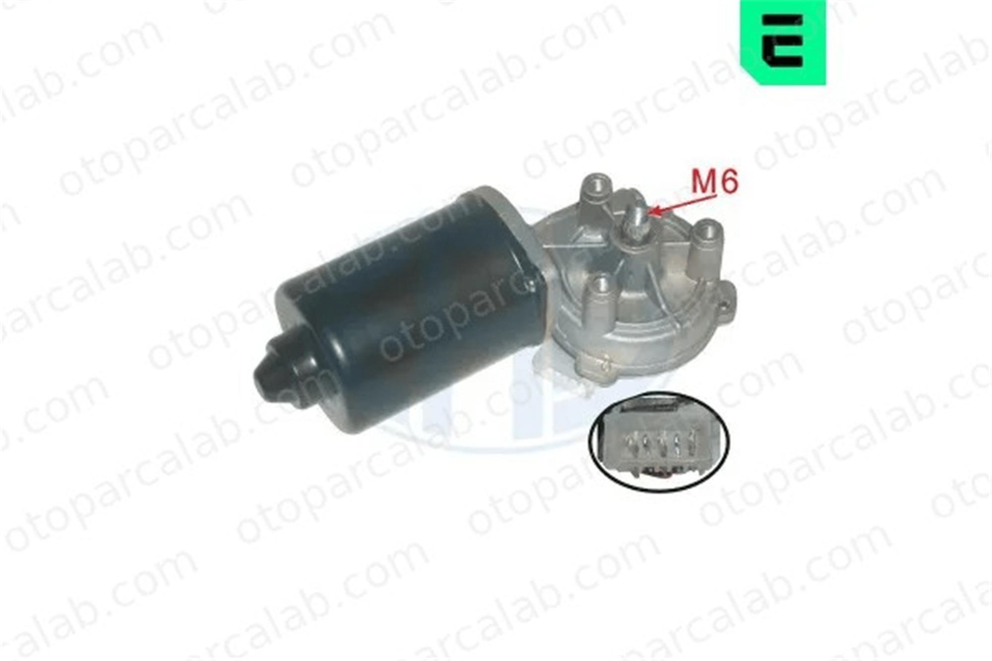 ERA 460124A Silecek Mekanizma Motoru Ön VW GOLF II JETTA II 251955119