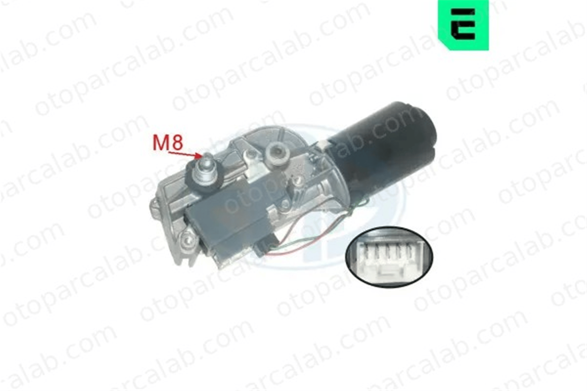 ERA 460233A Silecek Mekanizma Motoru Ön FIAT UNO LANCIA Y10 460233A