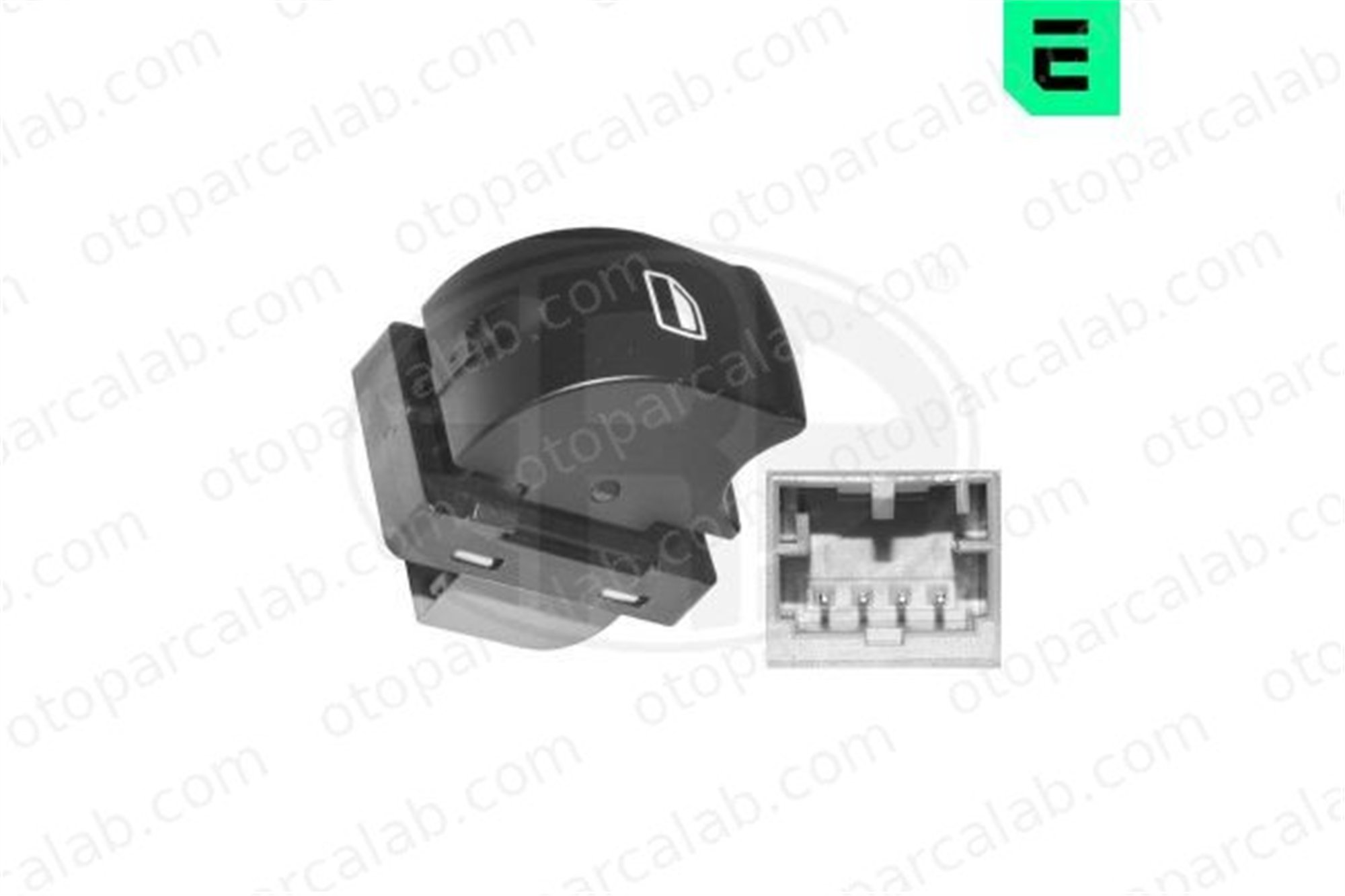 ERA 662405 Cam Açma Düğmesi Ön Sağ AUDI A4 B7 A4 B7 Avant 8E0959855A 8E0959855A5PR