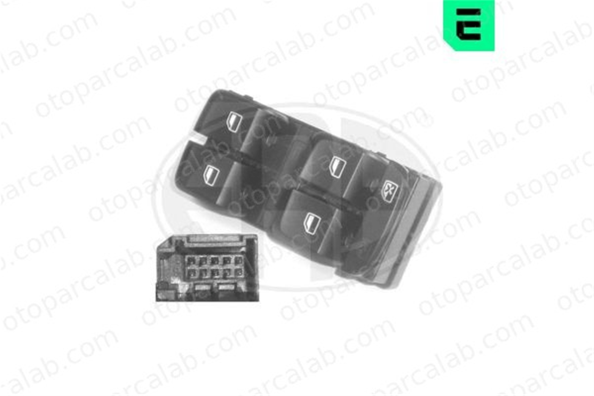 ERA 662503 Cam Açma Düğmesi Ön Sağ AUDI A4 B8 Avant A4 B8 8K0959851DV10 8K0959851D