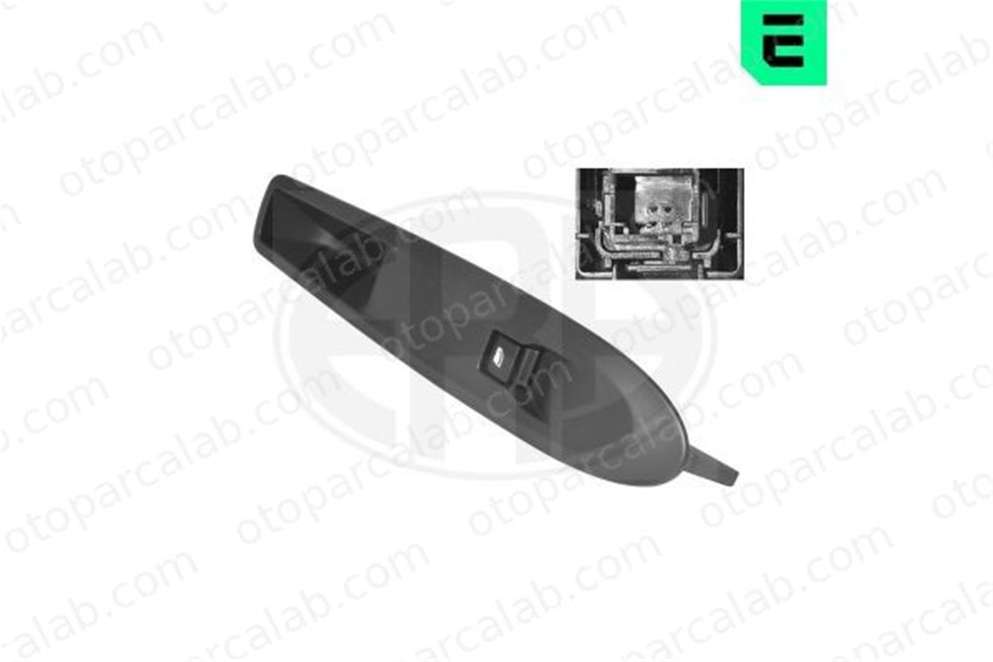 ERA 662543 Cam Açma Düğmesi Ön Sağ CITROËN C4 II RENAULT TWINGO III 662543 96657056ZD