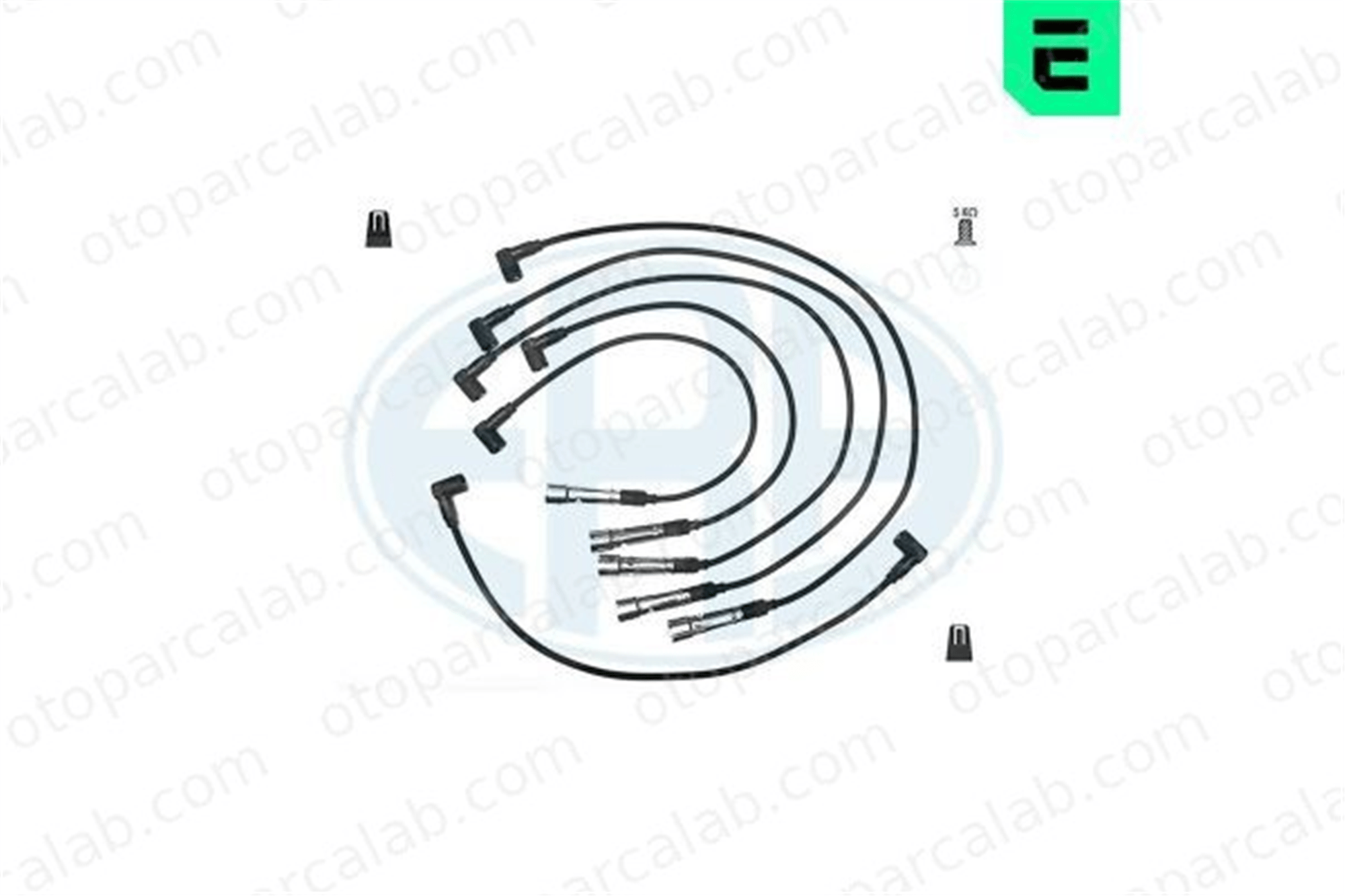 ERA 883067 Buji Kablosu AUDI 90 B3 100 C3 Sedan 883067 437988031B