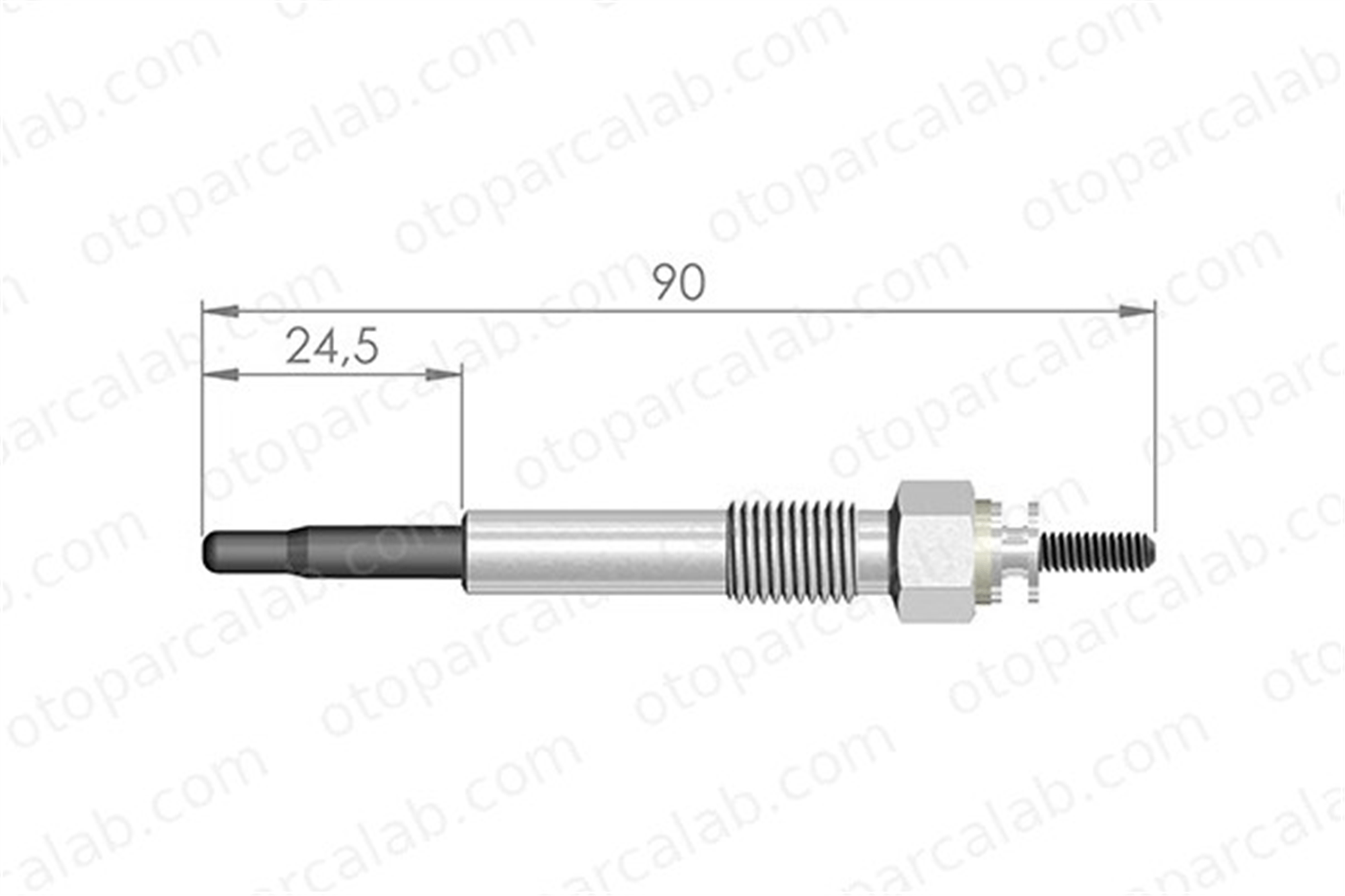 ET1 EC694 Isıtma Bujisi ISUZU CAMPO TROOPER I Açık arazi aracı 5814100552 5814100563