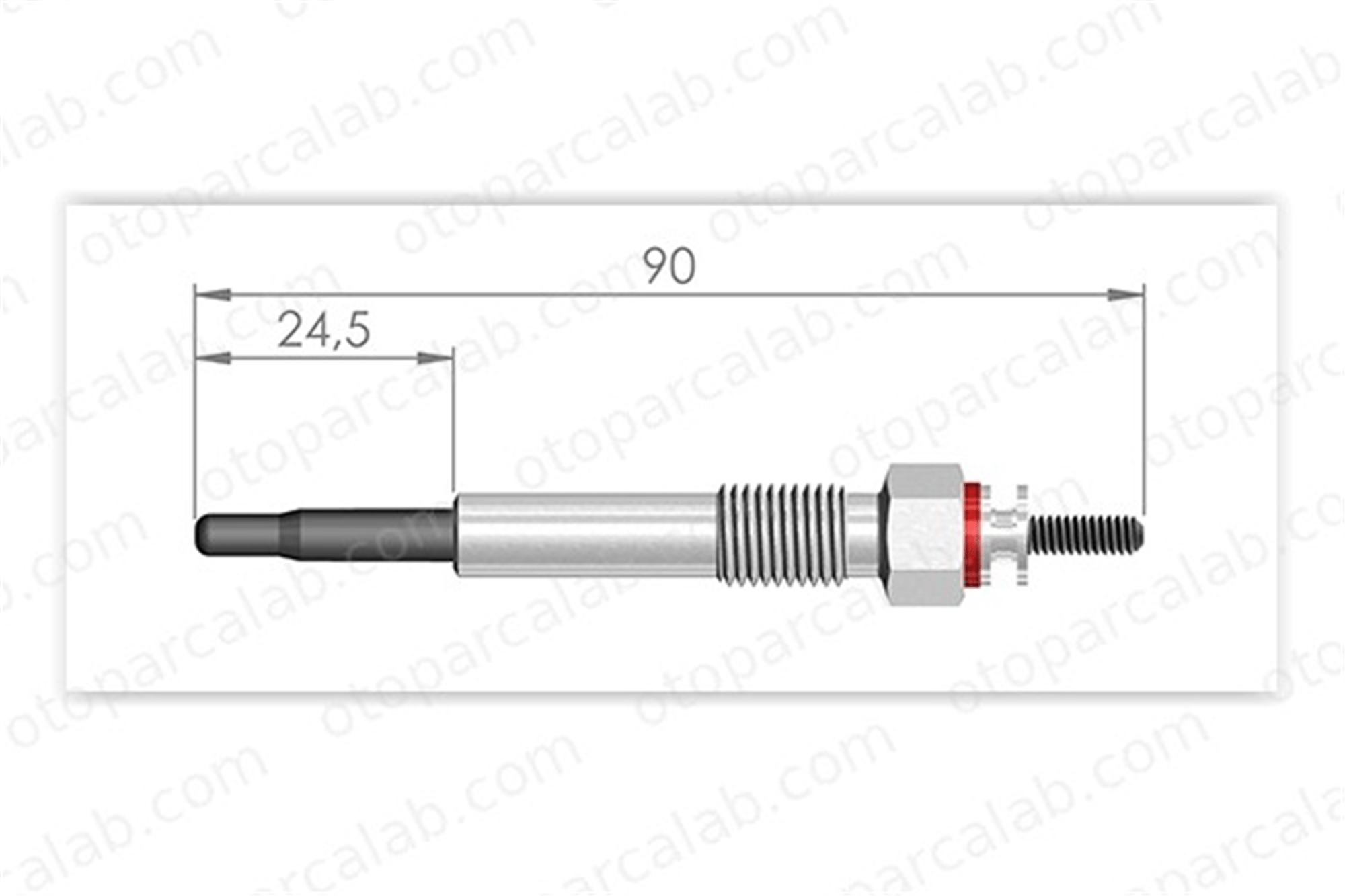 ET1 ET090186 Isıtma Bujisi ISUZU CAMPO GEMINI 8942217193 88900739