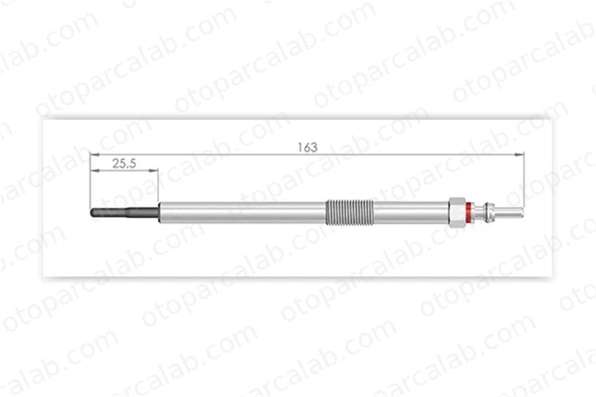 ET1 ET162124 Isıtma Bujisi ET1 RENAULT MASTER III Panelvan/Van MASTER III Platform şasi A6221590001 1106500Q0L