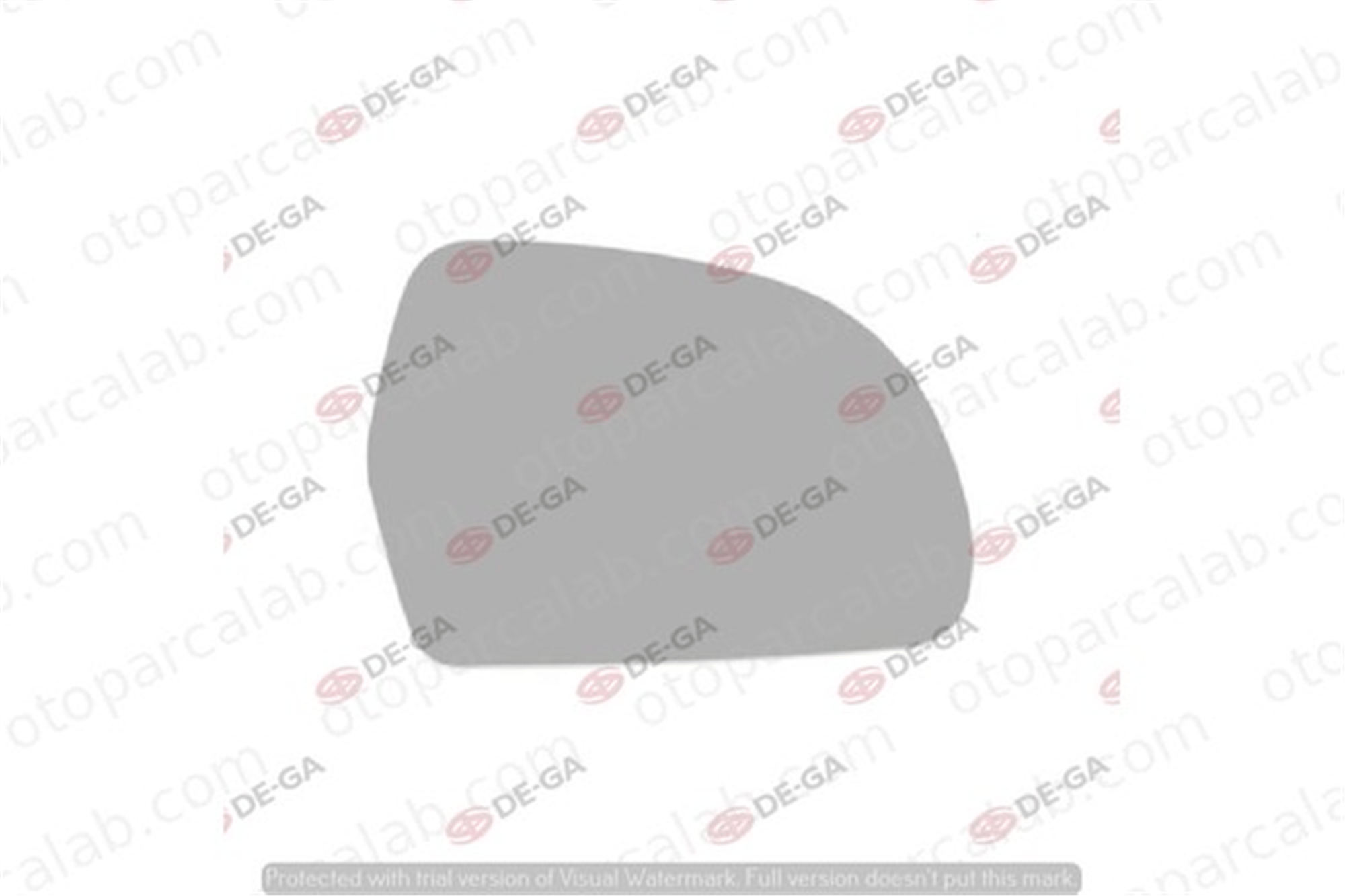 EUROBUMP AUD11A3031 Ayna Camı Dış Sağ AUDI A3 A3 Sportback 4F0857536AF 8P1858532DC01C