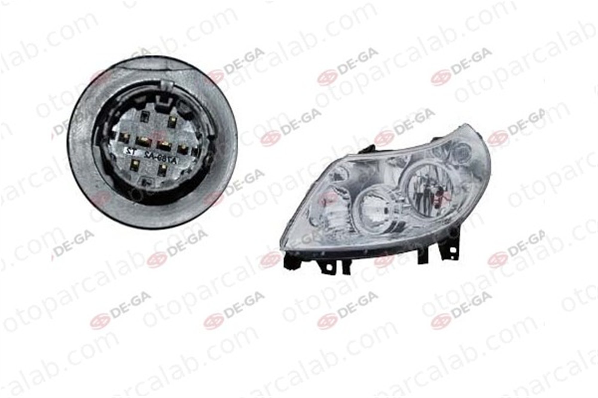 EUROBUMP FIA10DUC31 Far Sol FIAT DUCATO Panelvan/Van DUCATO Platform şasi 1369497080 1606664680