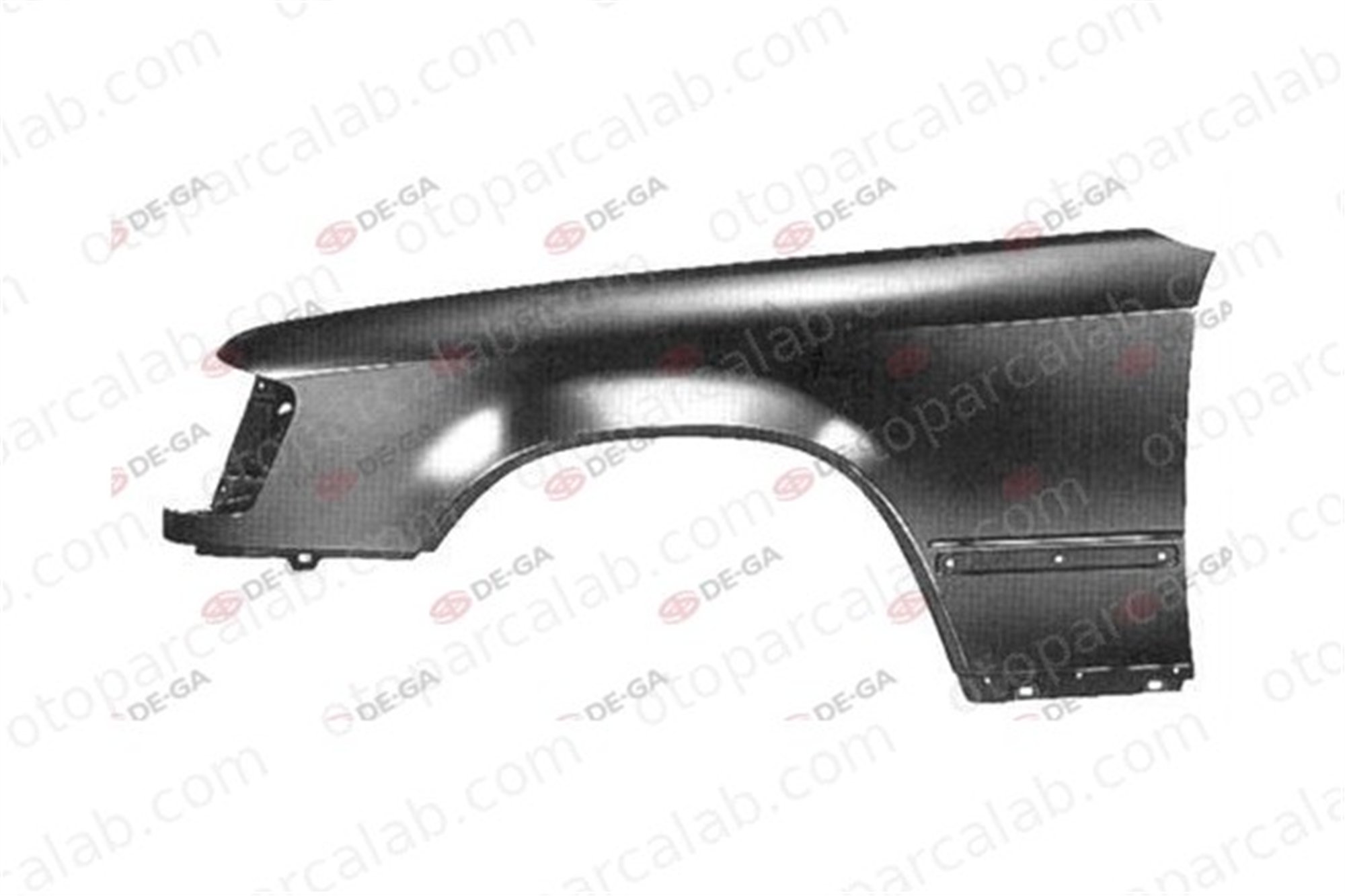 EUROBUMP MER0824002 Çamurluk Ön Sol MERCEDES-BENZ 124 Sedan 124 T-Model A1248804718 1248800518