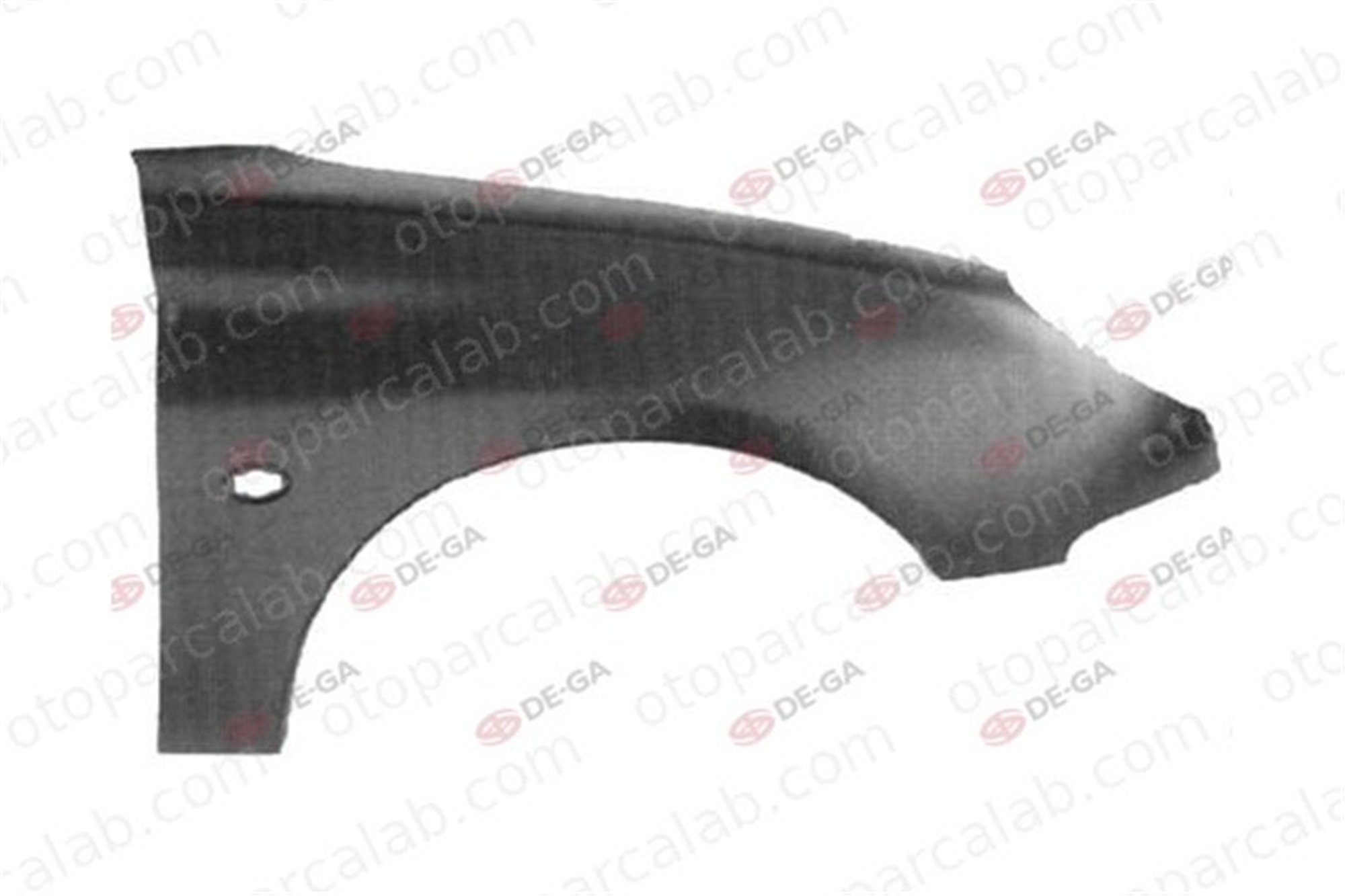 EUROBUMP PEJ0826001 Çamurluk Ön Sağ PEUGEOT 206 Hatchback 206 SW 7841L0 7841LO