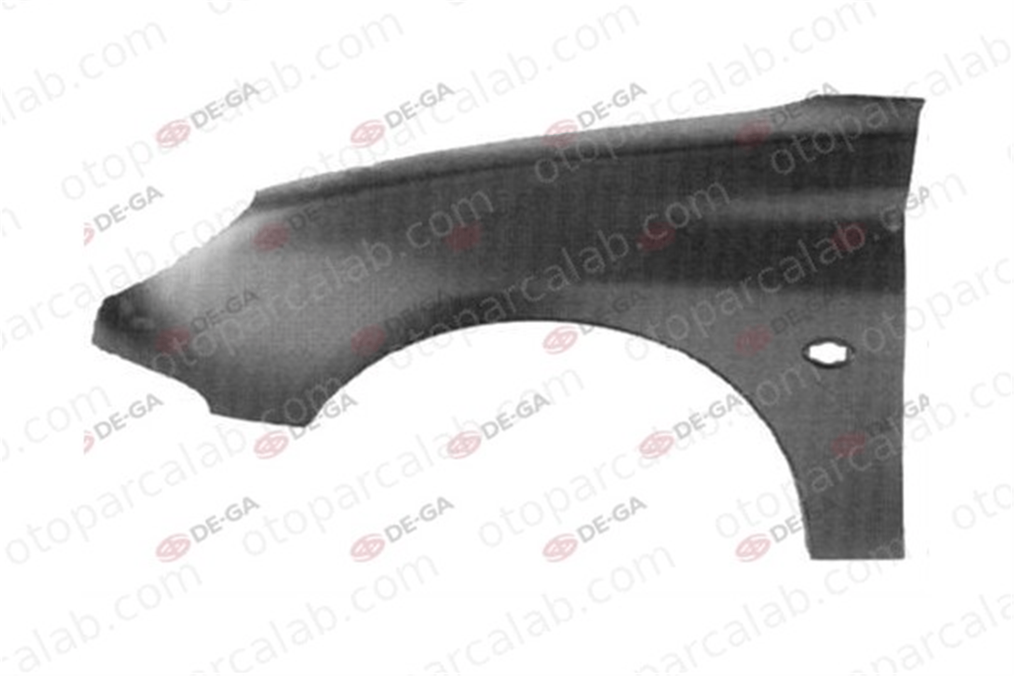 EUROBUMP PEJ0826002 Çamurluk Ön Sol PEUGEOT 206 Hatchback 206 SW 7840J4 7840K0