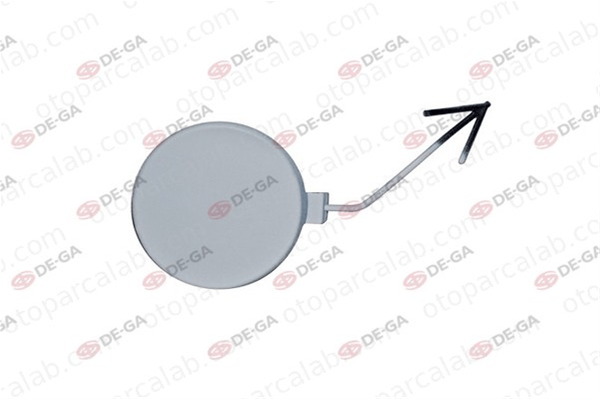 EUROBUMP SEA07LE041 Tampon Çeki Demir Kapağı Ön SEAT LEON ST LEON SC 5F0807241CGRU 5F0807241C