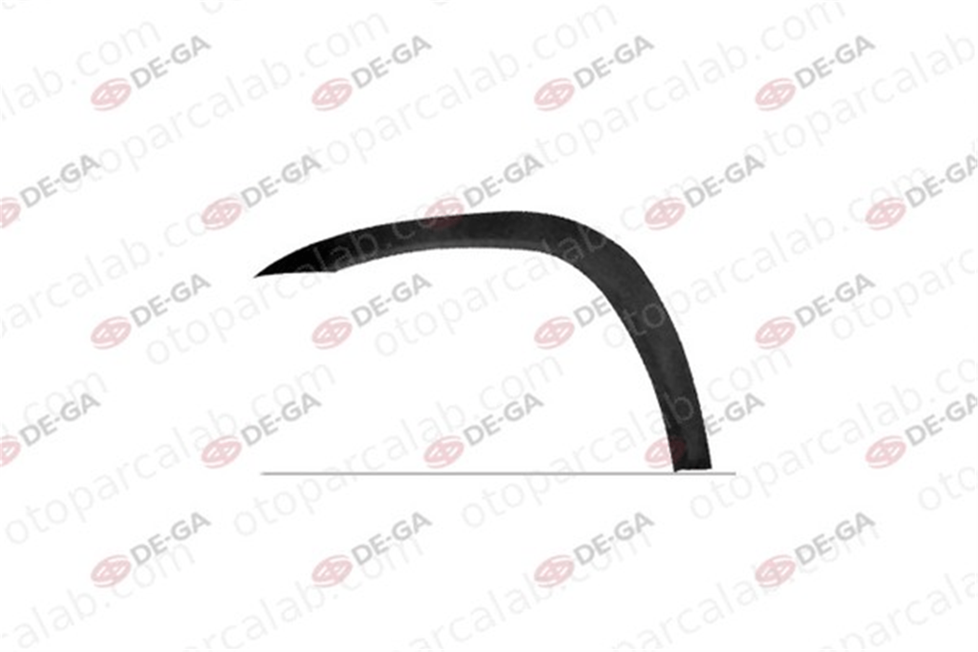 EUROBUMP TOY13RA002 Çamurluk Kaplaması Ön Sol TOYOTA RAV 4 II 7561242080C0