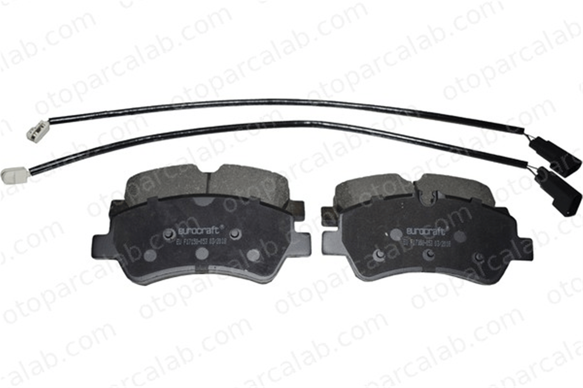 EUROCRAFT EU F17158-053 Fren Disk Balata Arka FORD TRANSIT V363 Panelvan/Van TRANSIT V363 Platform şasi BK212M008AA 3H17D03