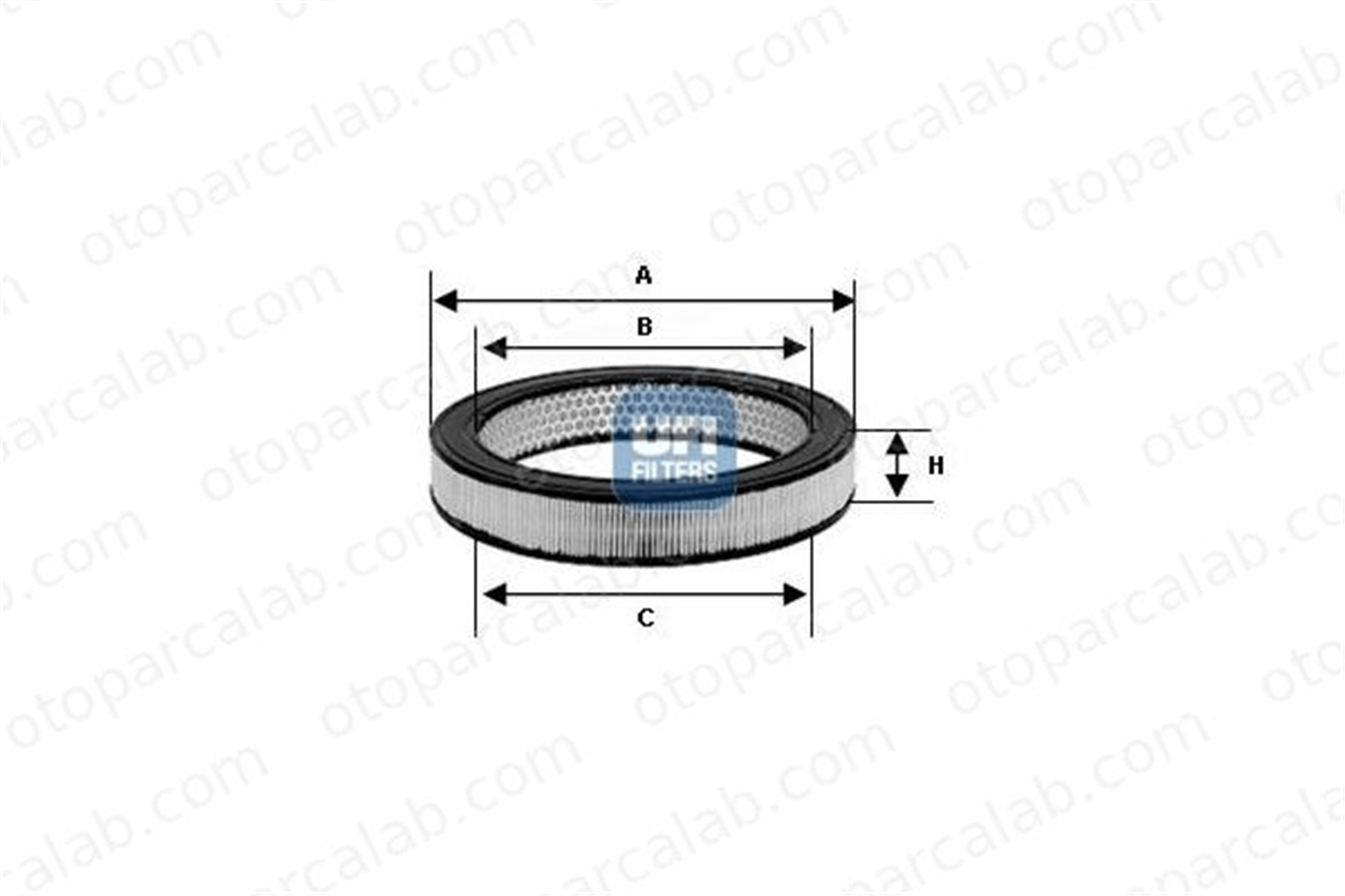 EUROREPAR 1444.N4 Hava Filtresi RENAULT 10 4 1444N4 5002467