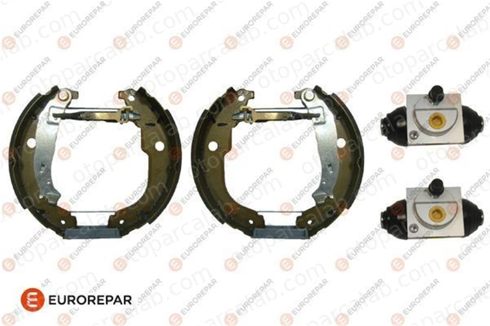 EUROREPAR 1611451680 Fren Pabuçlu Balata Arka PEUGEOT 208 I CITROËN DS3 424244 424220