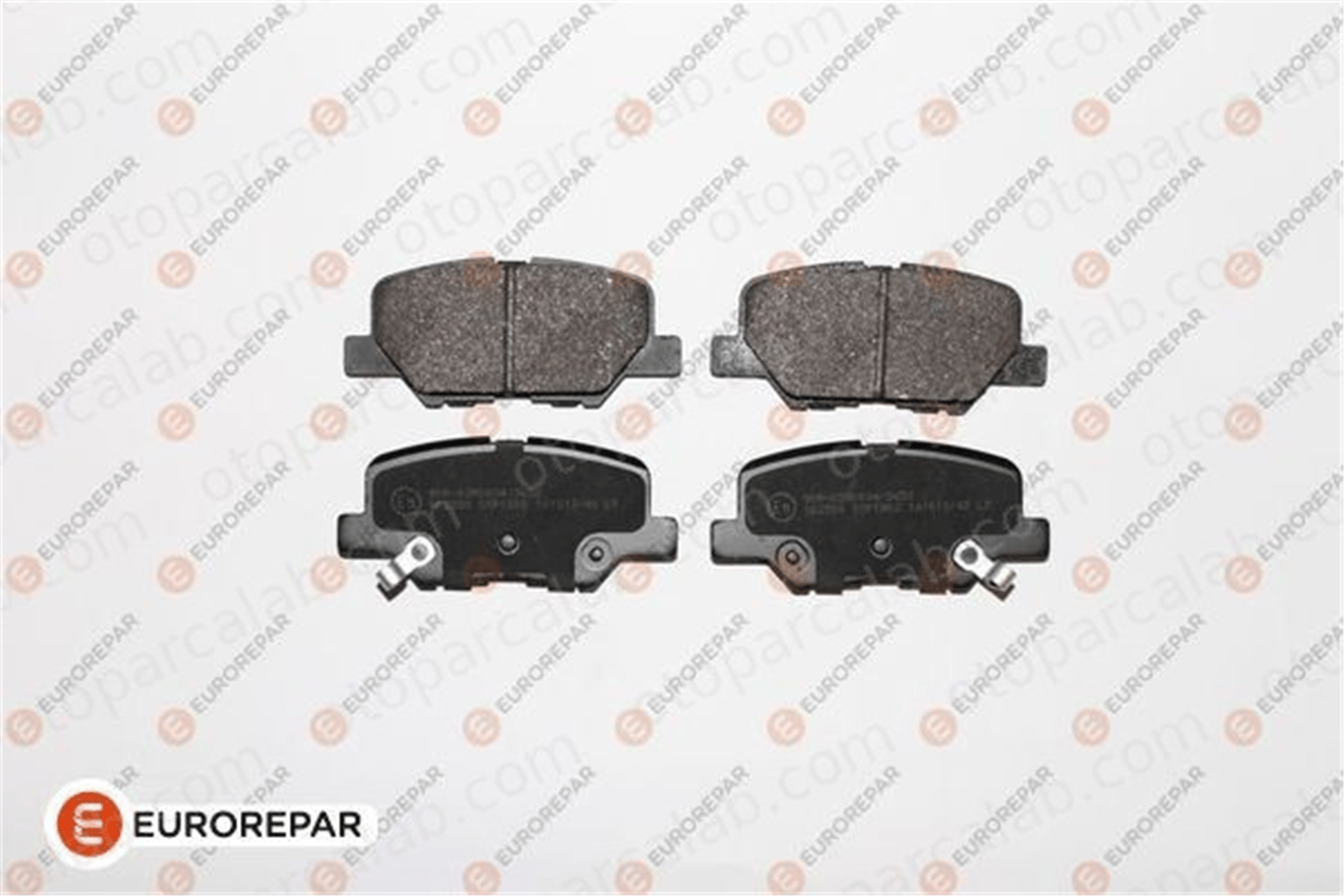 EUROREPAR 1619790780 Fren Disk Balata Arka MITSUBISHI ASX MAZDA 6 Station wagon 1619790780 1609899680
