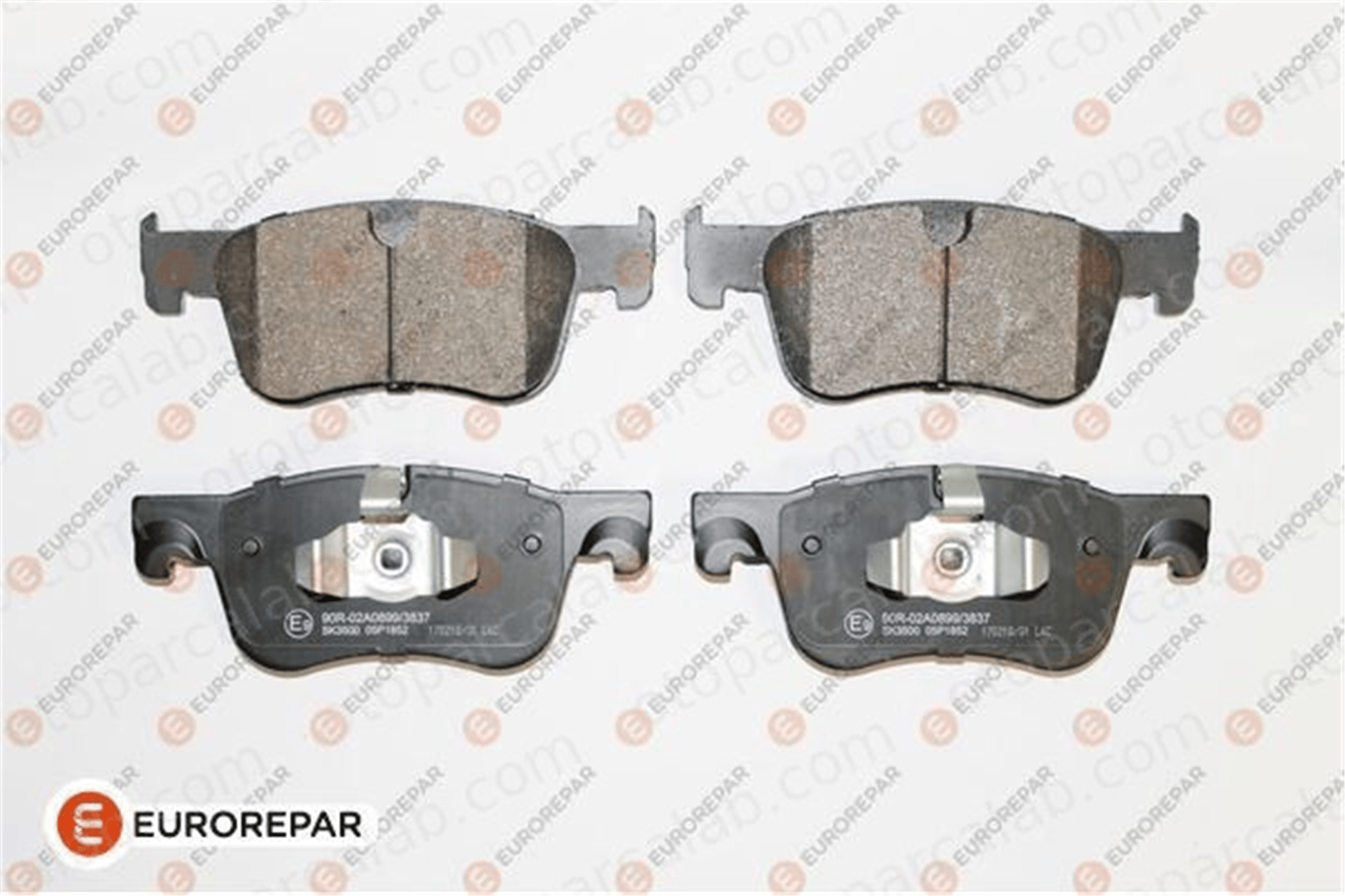 EUROREPAR 1619791080 Fren Disk Balata Ön CITROËN C4 PICASSO II GRAND C4 SPACETOURER 1619791080 1609898380