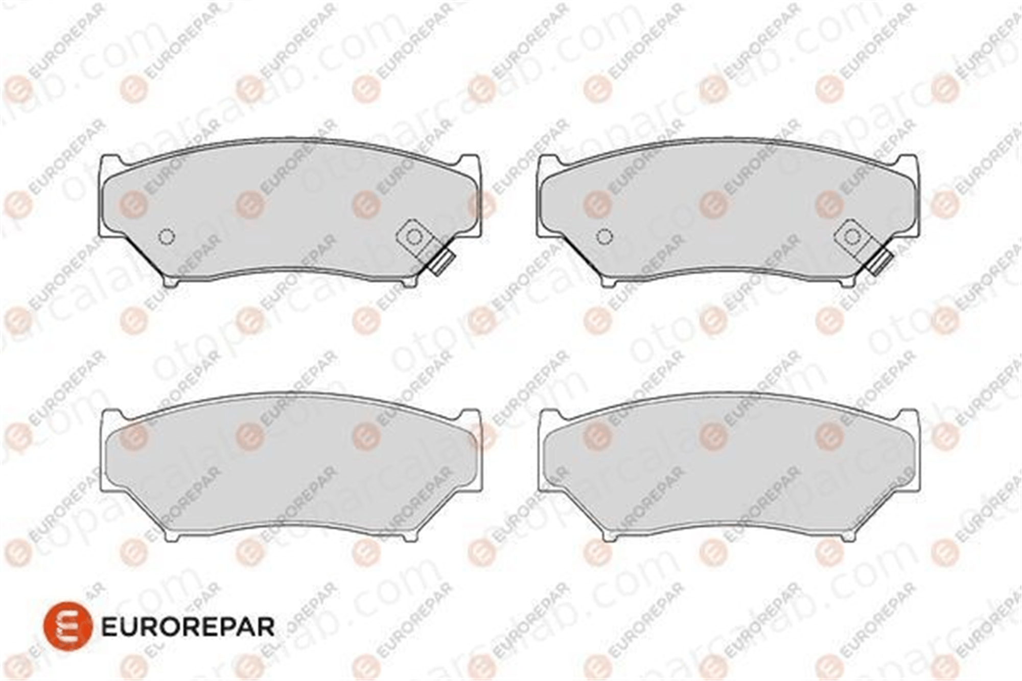 EUROREPAR 1686267380 Fren Disk Balata Ön SUZUKI GRAND VITARA I GRAND VITARA I Açık arazi aracı 1686267380 9172694