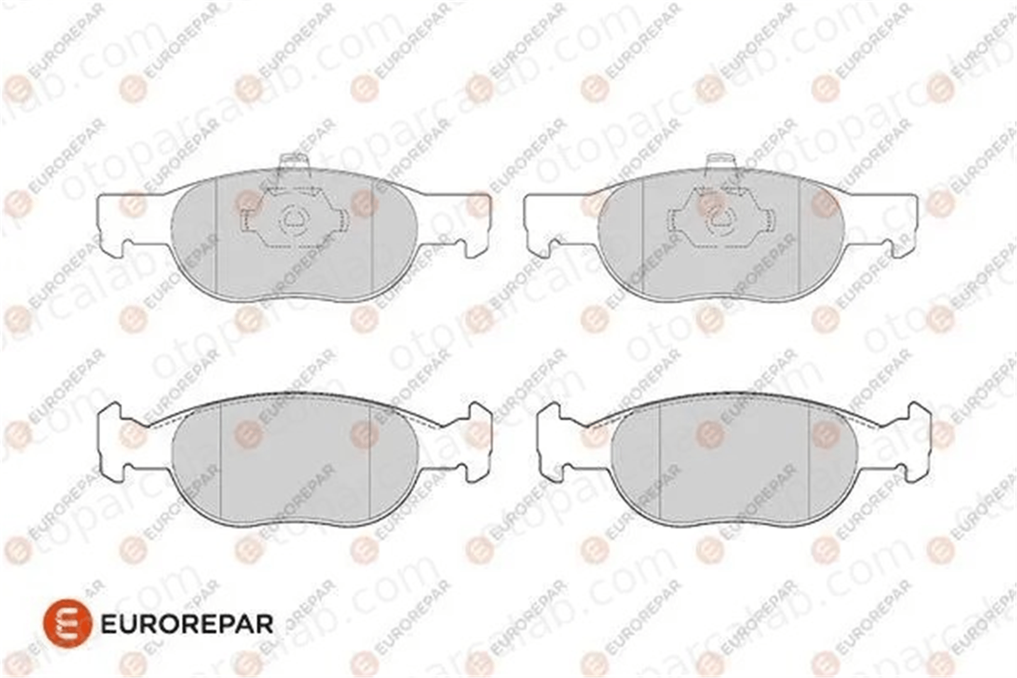 EUROREPAR 1686268780 Fren Disk Balata Ön LANCIA Y FIAT PUNTO 1686268780 71752981