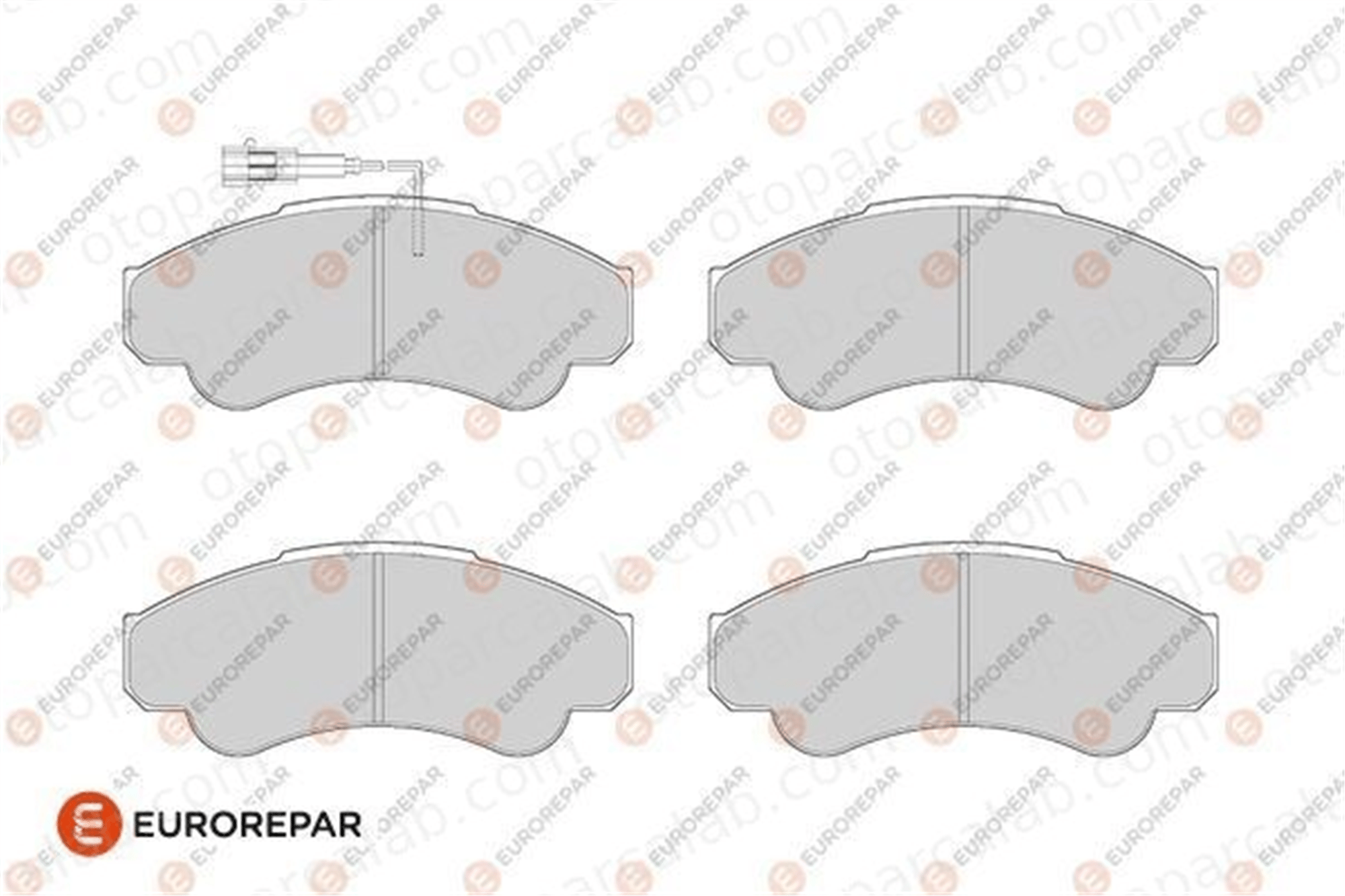 EUROREPAR 1686274780 Fren Disk Balata Ön FIAT DUCATO Panelvan/Van DUCATO Minibüs/Otobüs 1686274780 425245