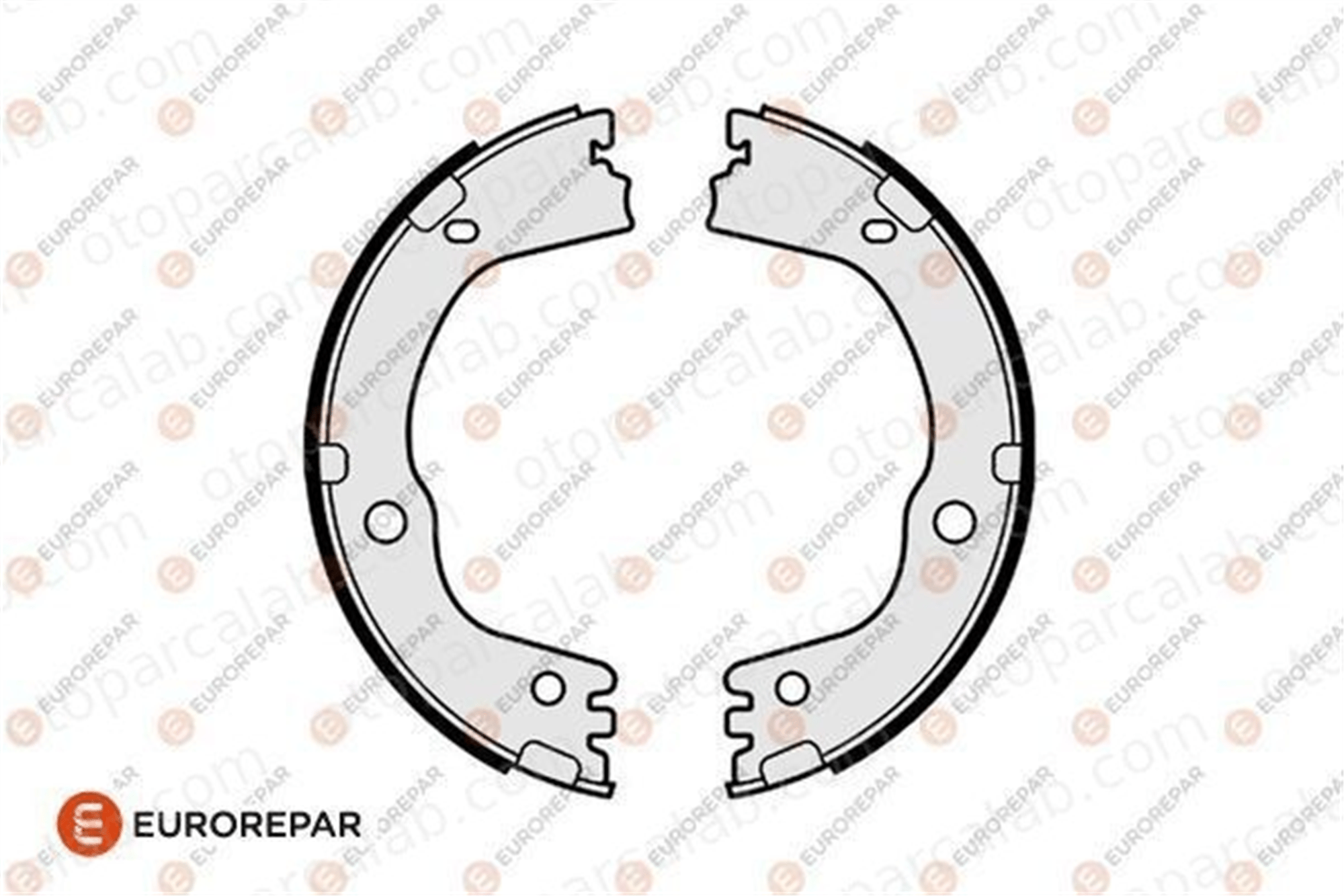 EUROREPAR 1686379780 Fren Pabuçlu Balata Arka HYUNDAI SANTA FÉ II KIA SORENTO II 1686379780 583052PA10