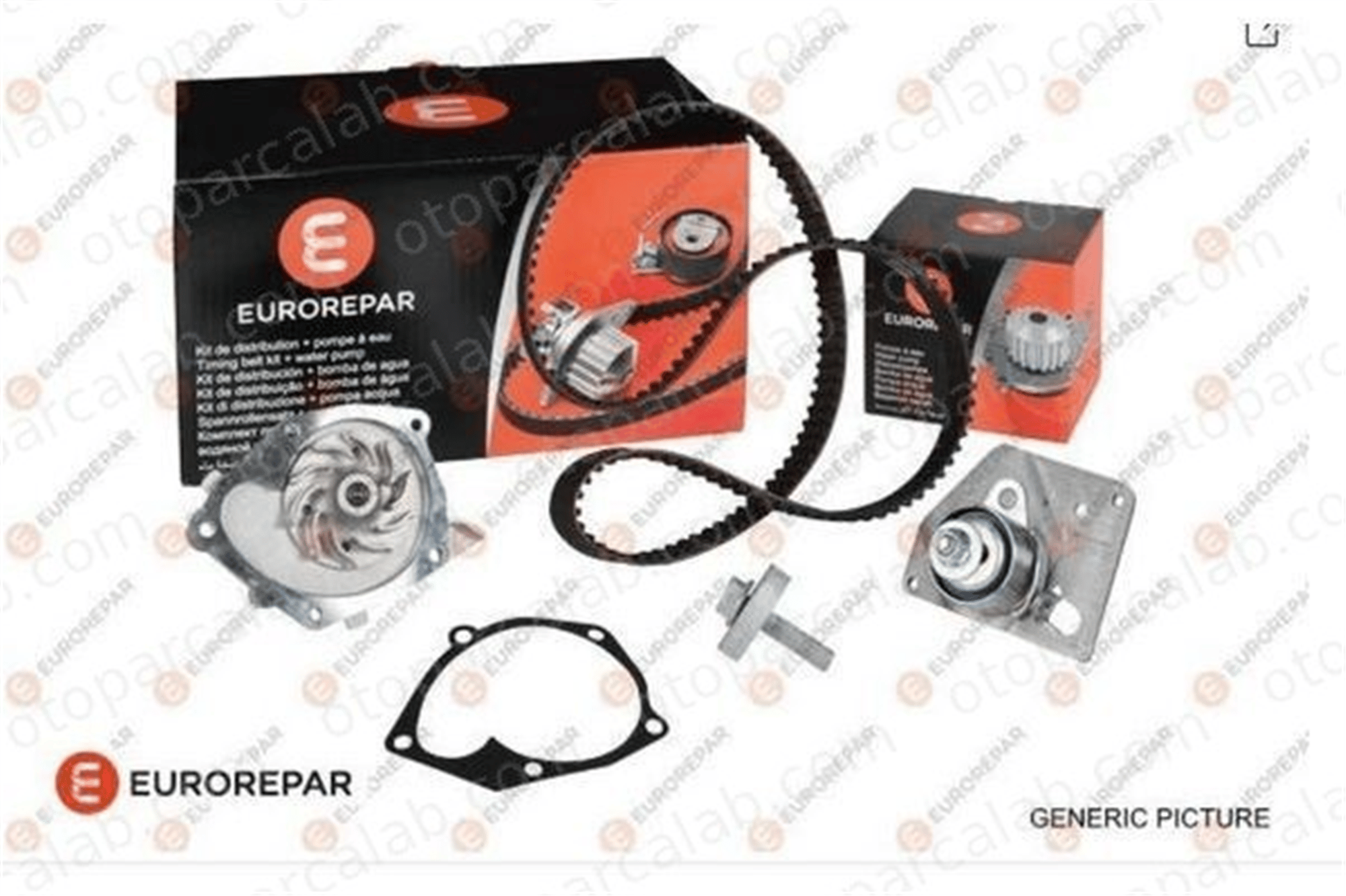 EUROREPAR 1689586380 Triger Kayış Seti CITROËN BERLINGO Kasa/büyük limuzin PEUGEOT PARTNER Kasa/büyük limuzin 1689586380 1613561980