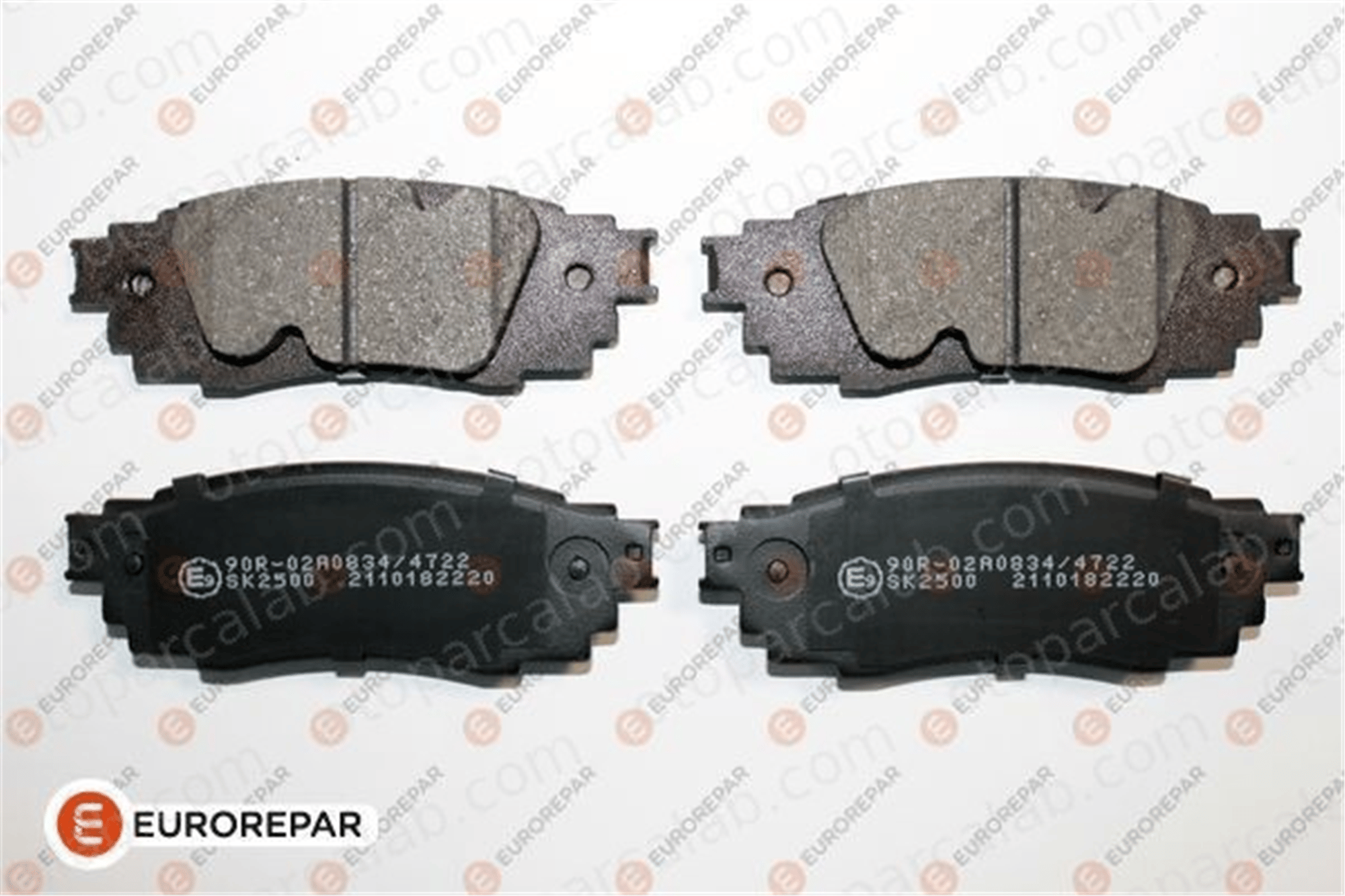 EUROREPAR 1689801580 Fren Disk Balata Ön TOYOTA RAV 4 V CAMRY 1689801580 44660E060