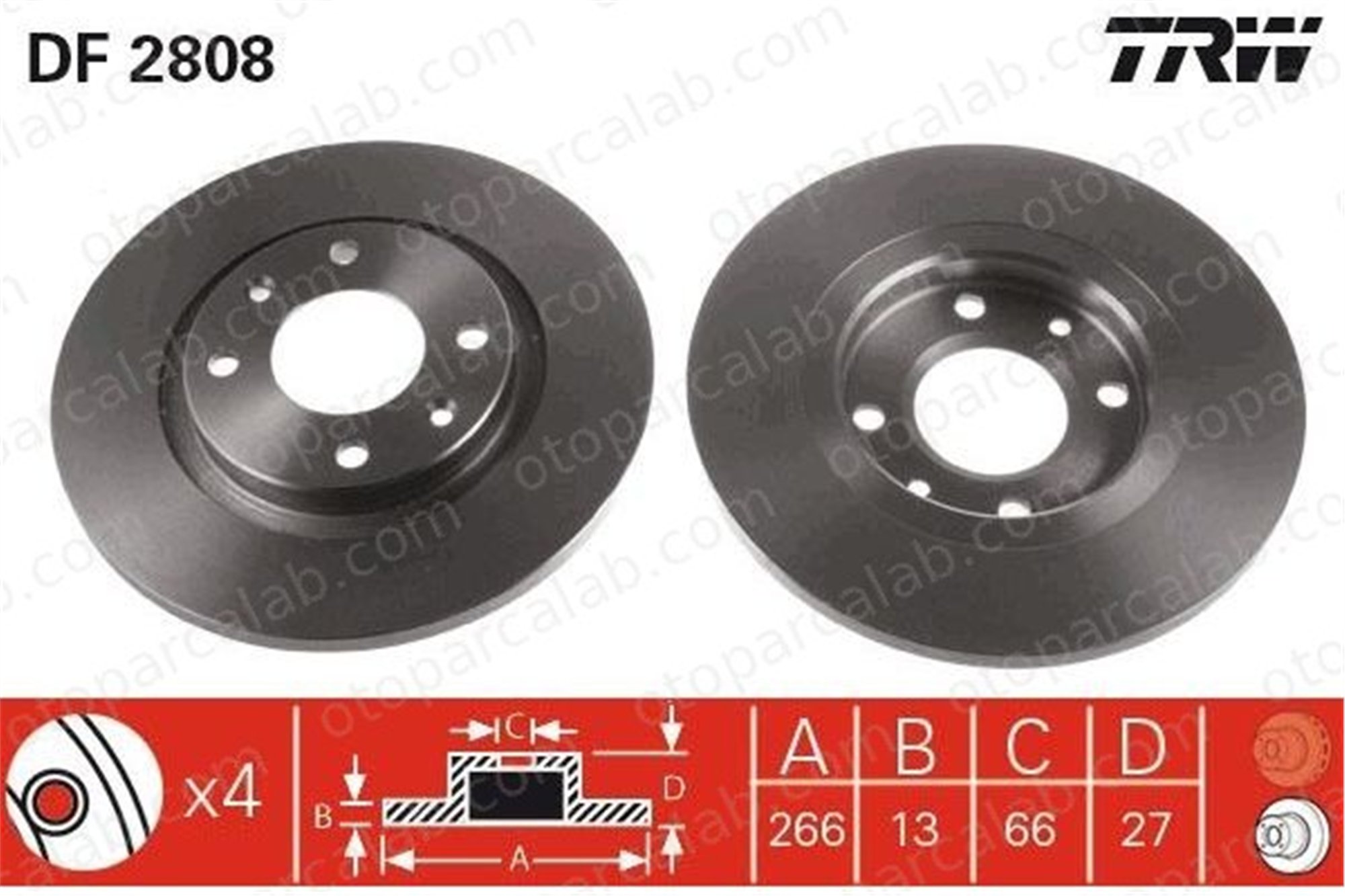 EUROREPAR E169020 Fren Disk Ayna Ön Sağ ve Sol CITROËN BERLINGO / BERLINGO FIRST MPV BERLINGO / BERLINGO FIRST Kasa/büyük limuzin E169020 1608691680