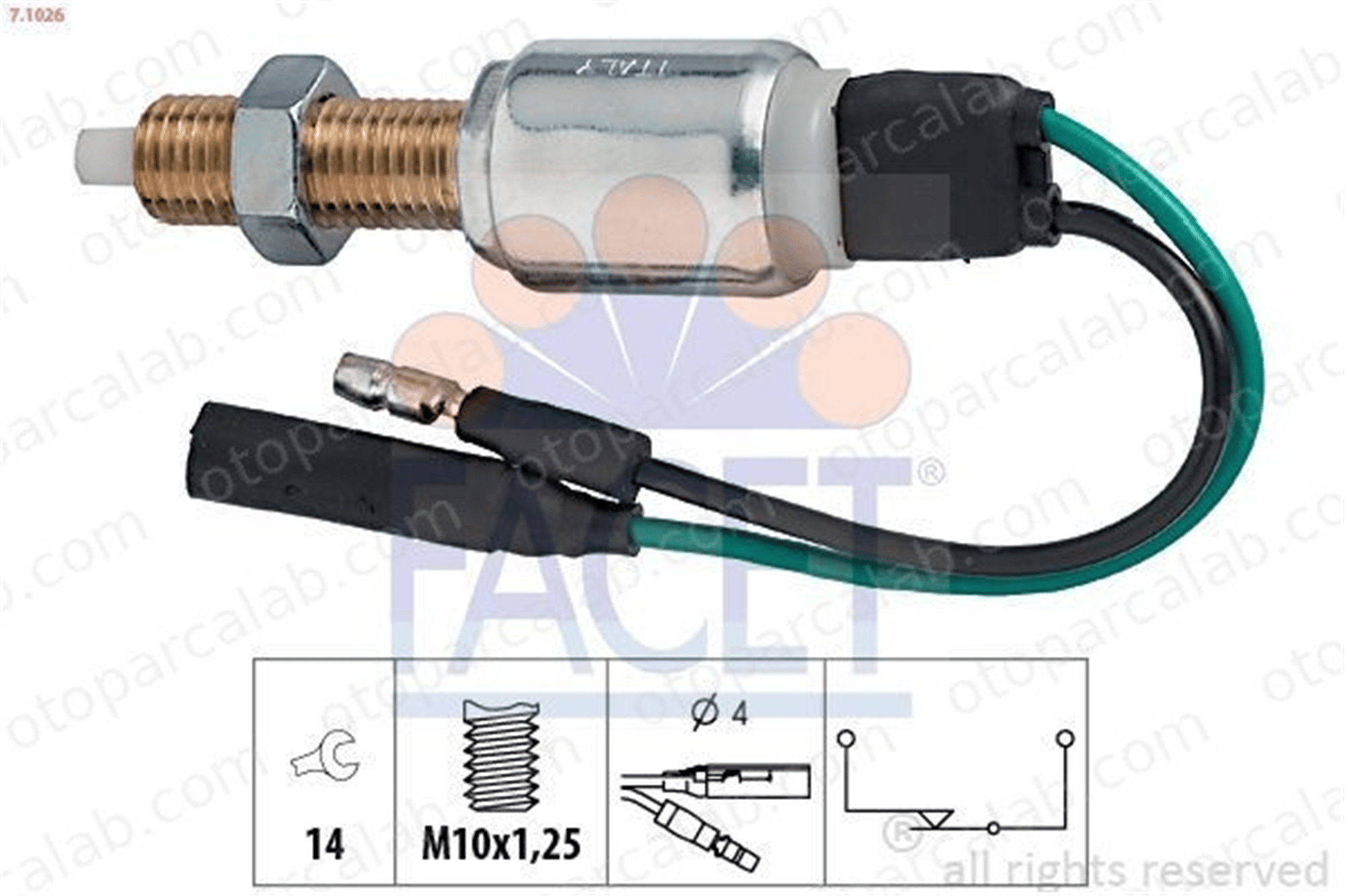 EXP 4070 Fren Müşürü ISUZU TROOPER I Açık arazi aracı TROOPER I 35350634003 5824400150